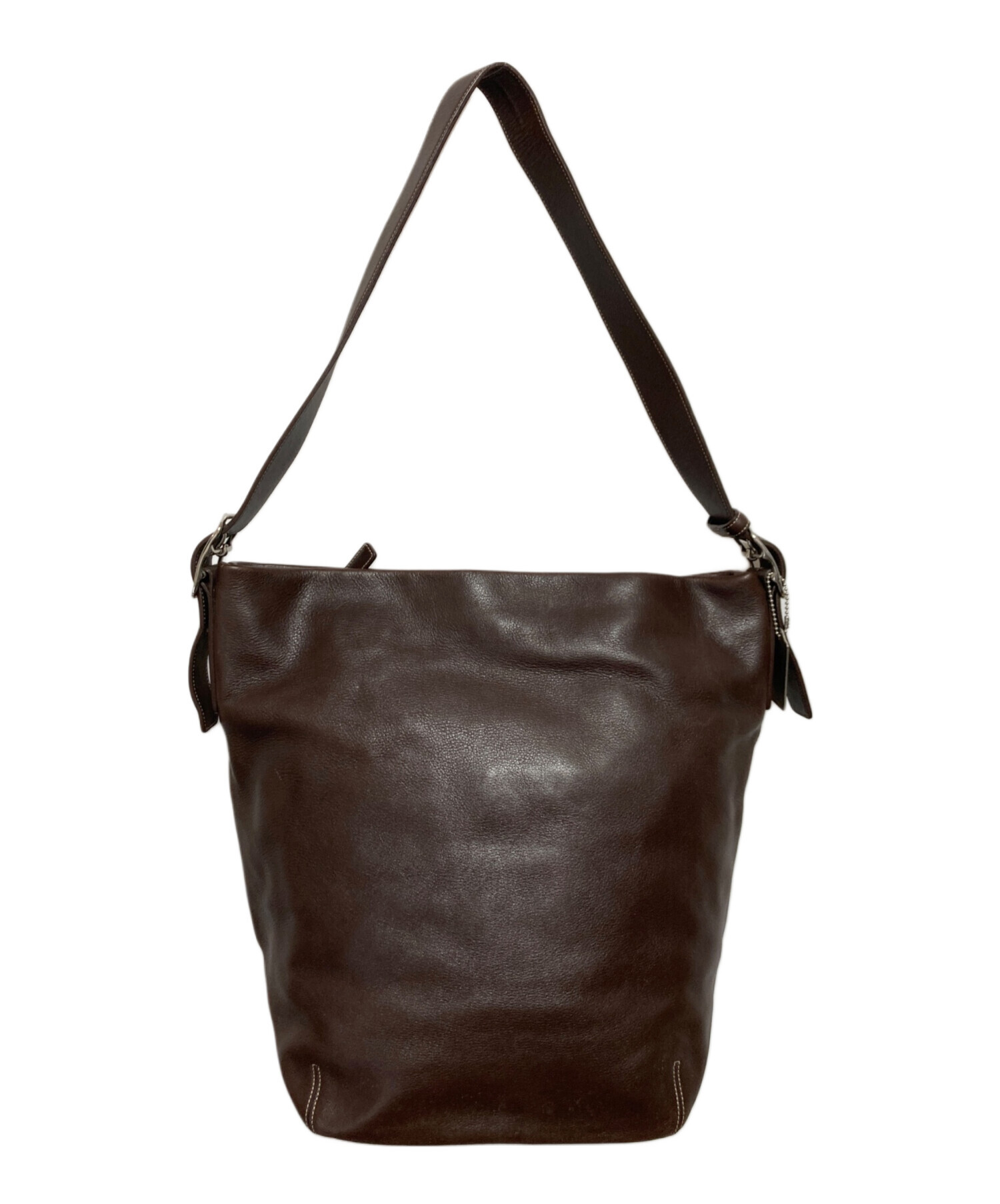 中古・古着通販】COACH (コーチ) ワンショルダーバッグ ブラウン