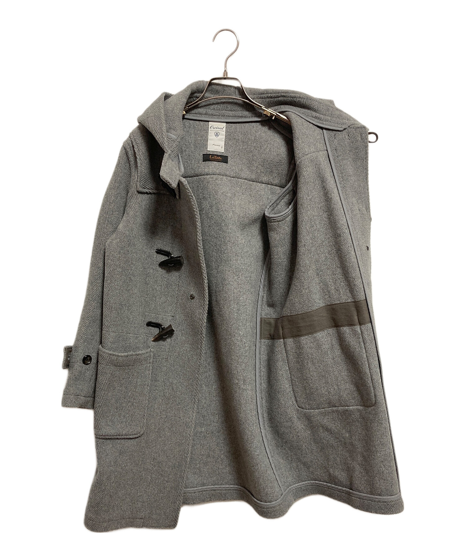 希少サイズ】ORCIVAL ダッフルコート グレー 2 - メルカリ 【希少