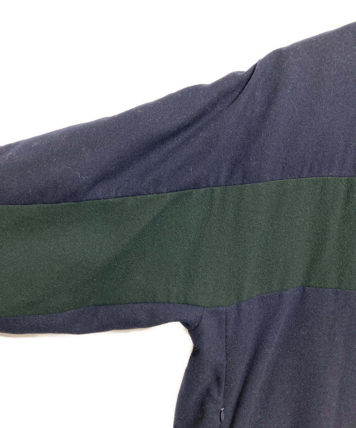 中古・古着通販】BLANC basque (ブランバスク) バイカラーダウンコート