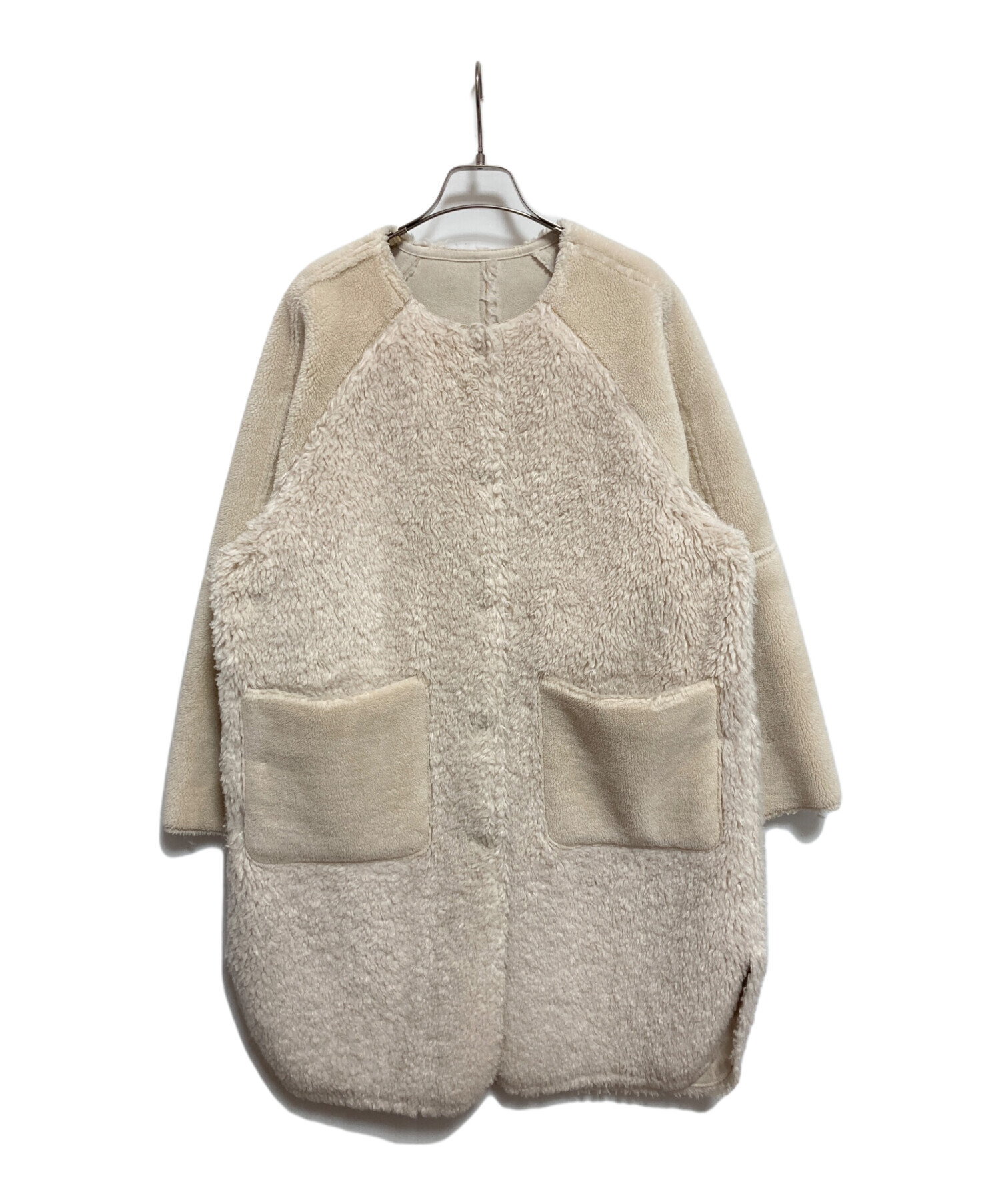 中古・古着通販】ELENDEEK (エレンディーク) MIX ECO ボアコート