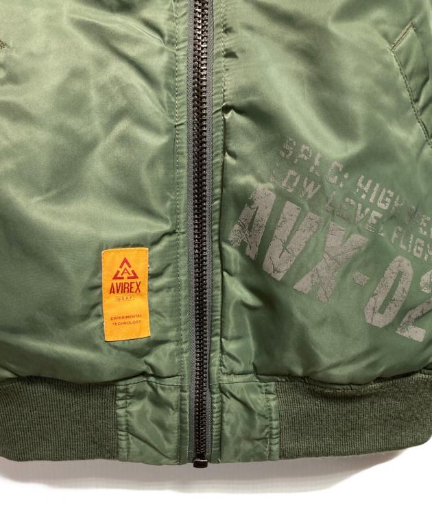中古・古着通販】AVIREX (アヴィレックス) MA-1ジャケット オリーブ