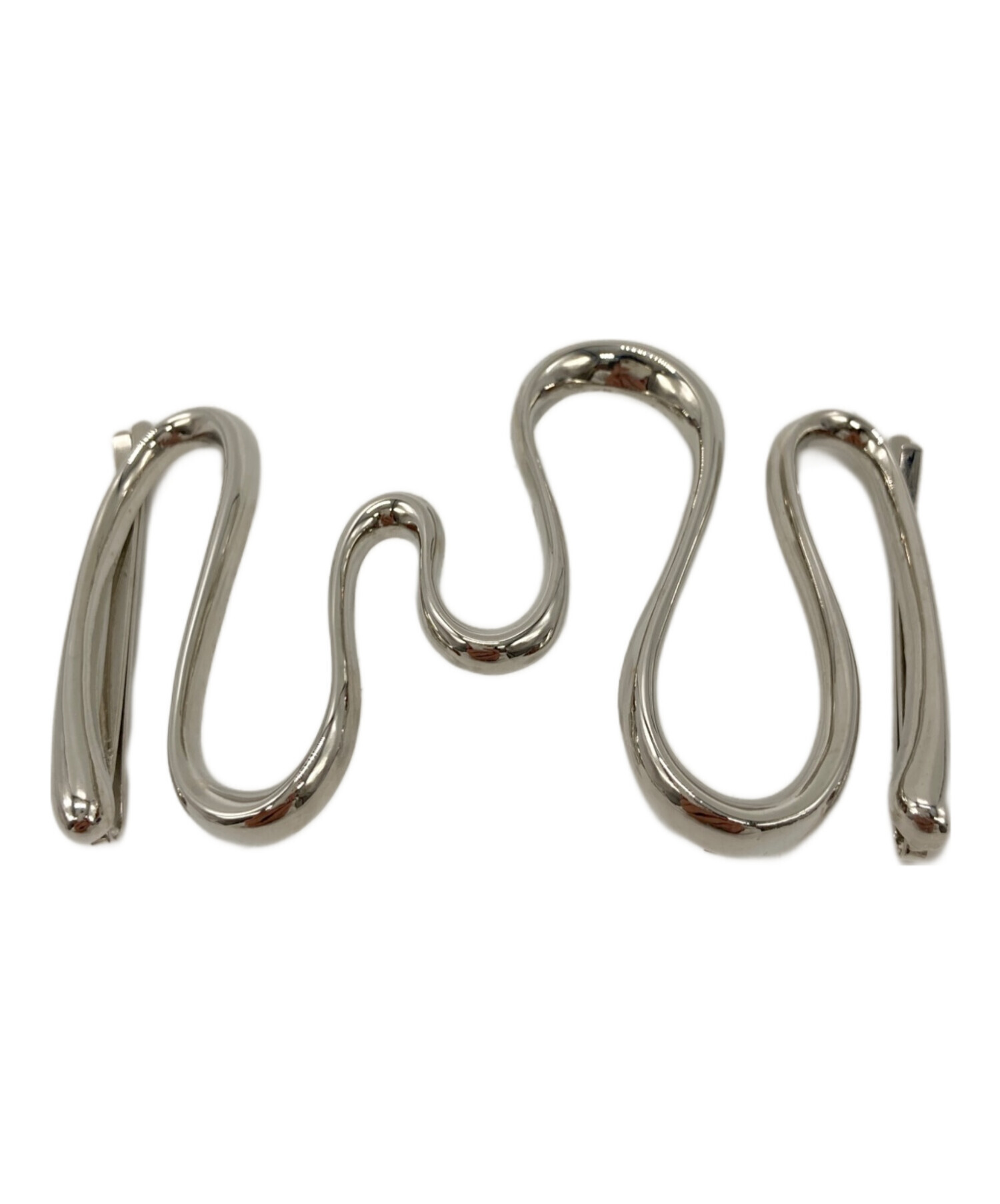 【極美品✨】ENFOLD エンフォルド WAVE HAIR PIN 中古・古着通販】ENFOLD (エンフォルド) WAVE HAIR PIN シルバー