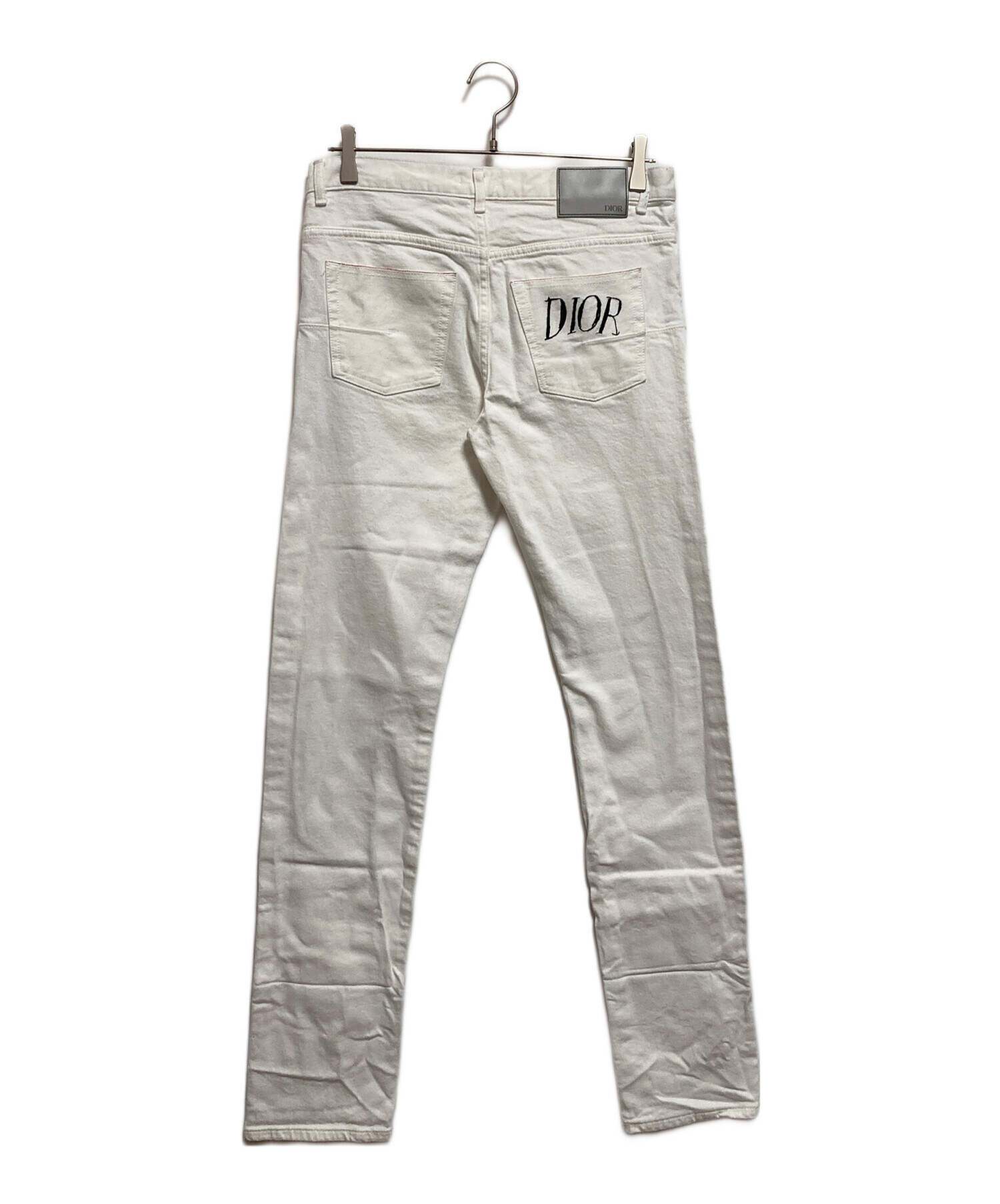 中古・古着通販】Dior (ディオール) ポケットロゴ刺繍ボタンフライ