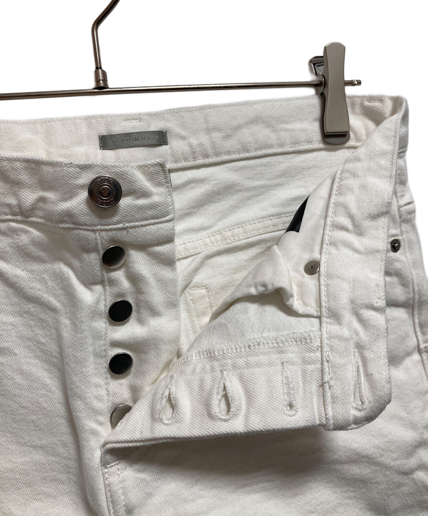 中古・古着通販】Dior (ディオール) ポケットロゴ刺繍ボタンフライ