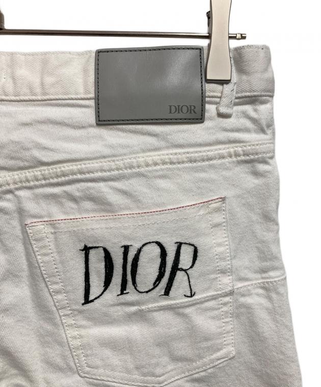 中古・古着通販】Dior (ディオール) ポケットロゴ刺繍ボタンフライ