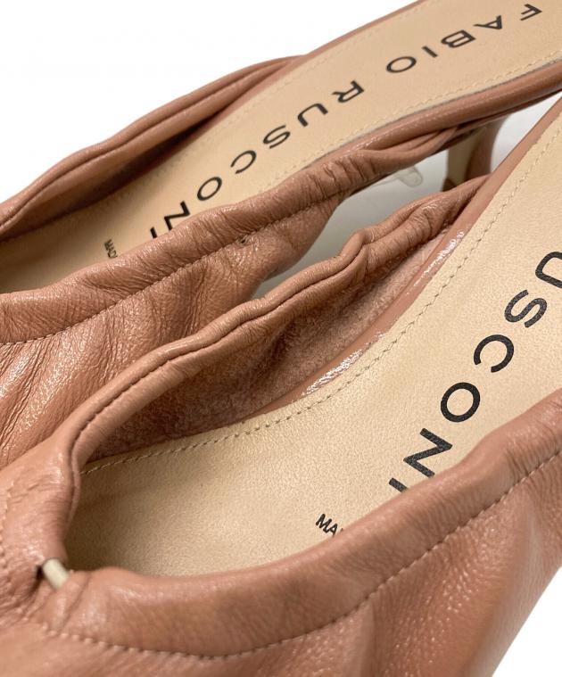 FABIO RUSCONI ブラウンミュール 35 【未使用】 中古・古着通販】FABIO RUSCONI (ファビオルスコーニ) ポインテッド