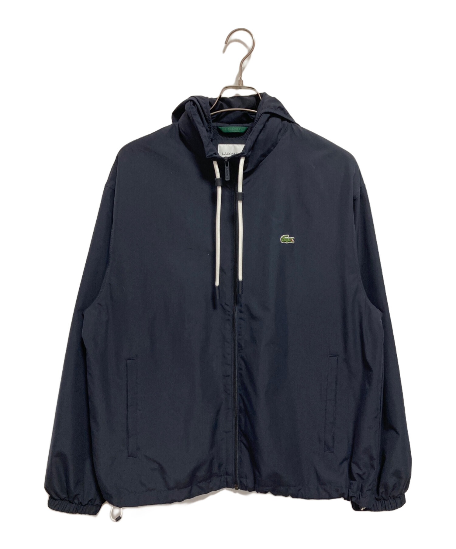 Lacoste ネイビー ジップアップ ゴルフ ジャケット M 中古・古着通販】LACOSTE (ラコステ) ベーシックジップジャケット