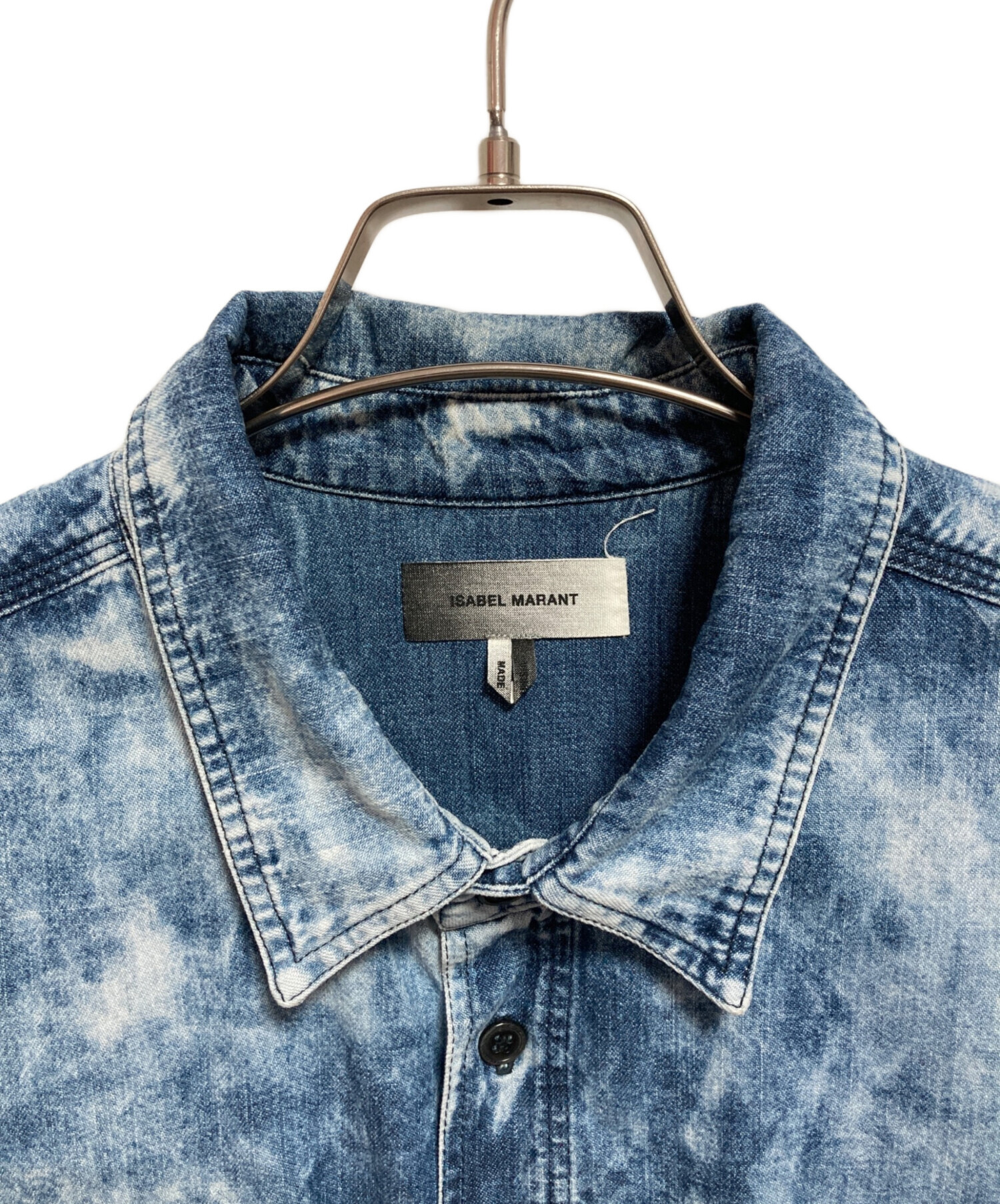 中古・古着通販】ISABEL MARANT (イザベルマラン) デニムシャツ ブルー
