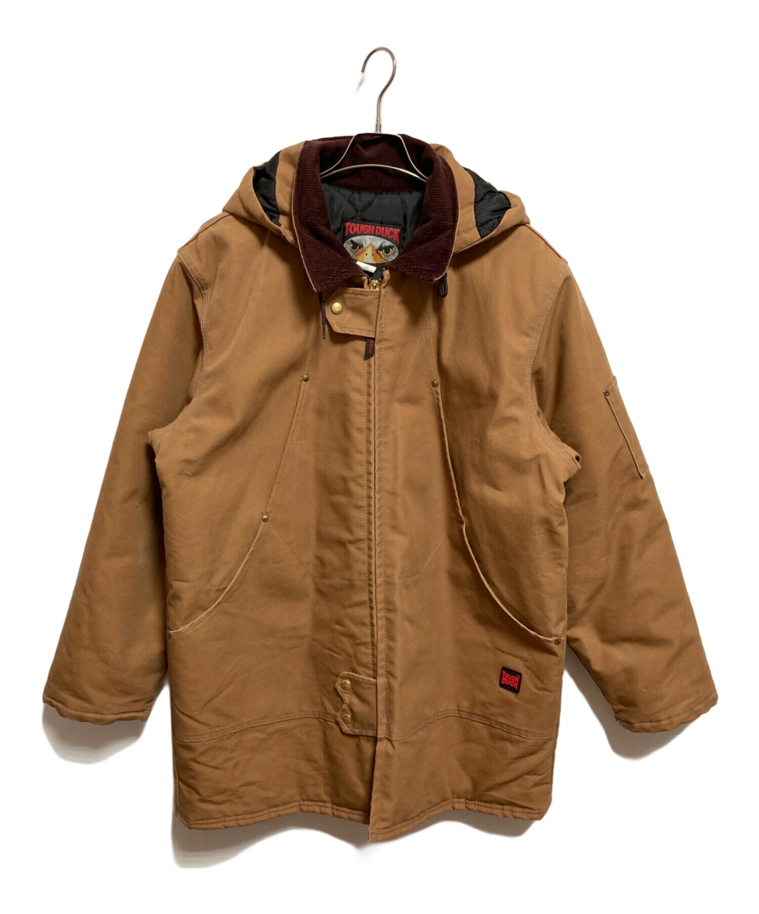 中古・古着通販】tough duck (タフダック) ダック地フーデッドコート