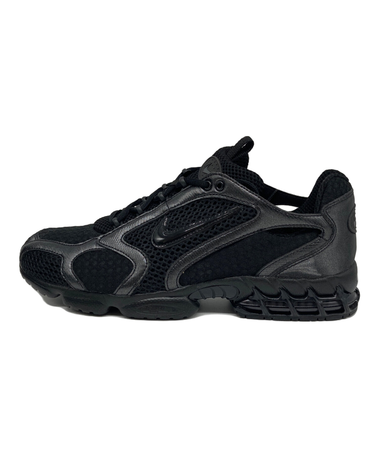 中古・古着通販】NIKE (ナイキ) AIR ZOOM SPIRIDON CAGE 2 BLACK/BLACK 