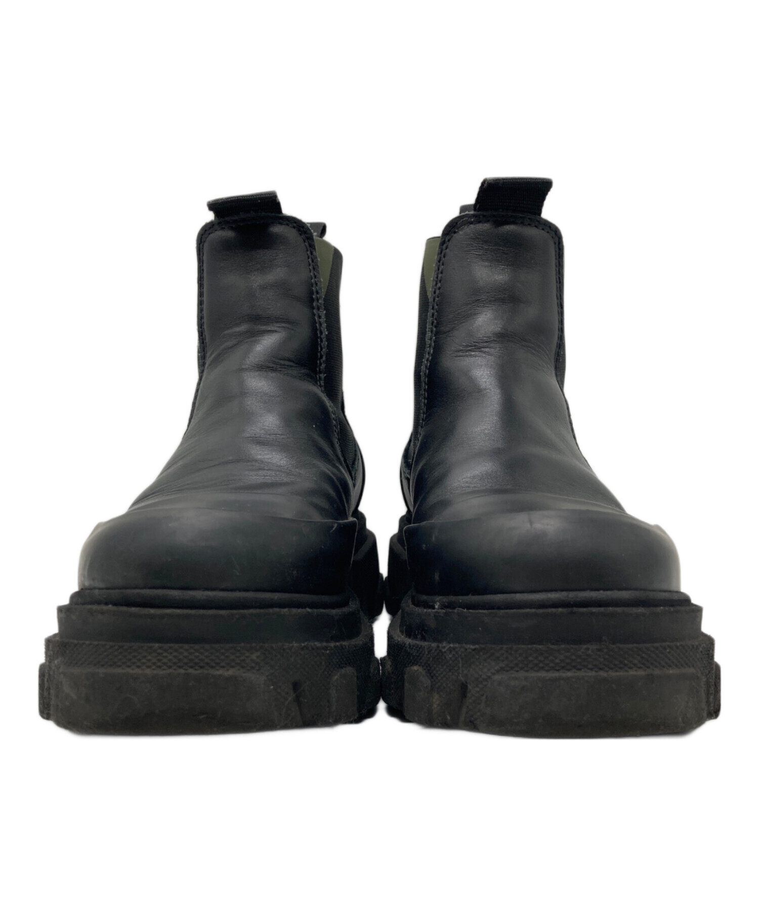 中古・古着通販】Ganni (ガニー) チェルシーブーツ ブラック サイズ:36