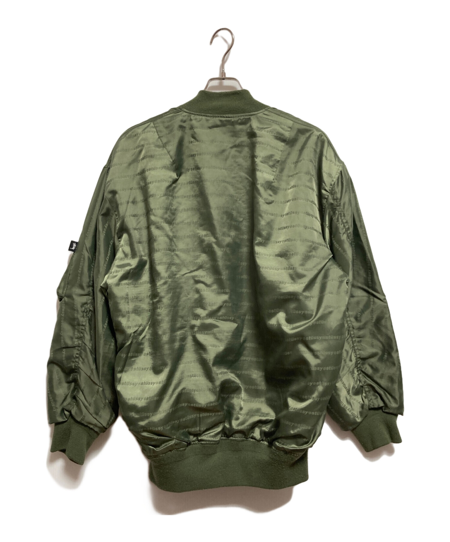 中古・古着通販】stussy (ステューシー) リバーシブルMA-1ジャケット