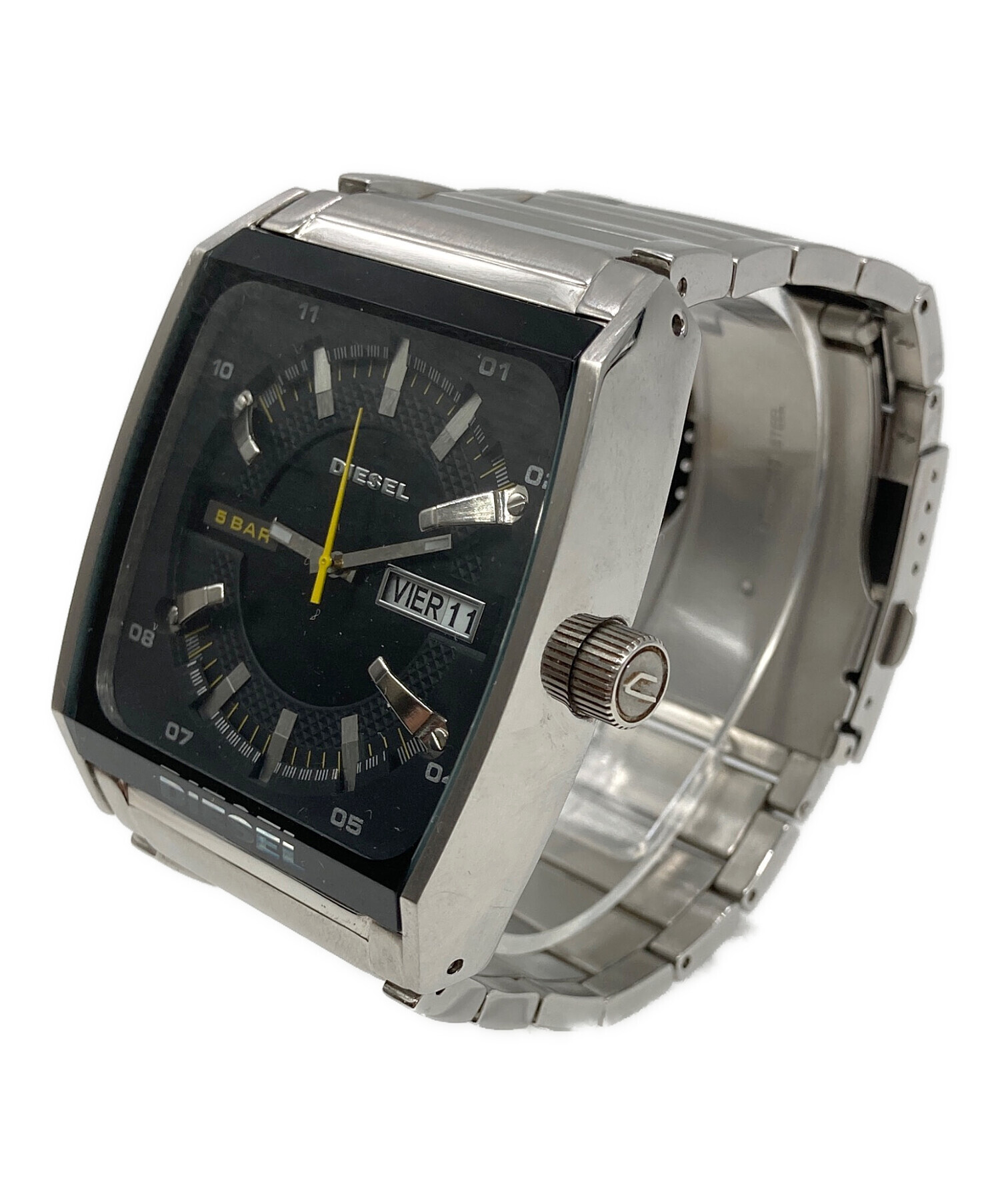 中古・古着通販】DIESEL (ディーゼル) リストウォッチ ブラック