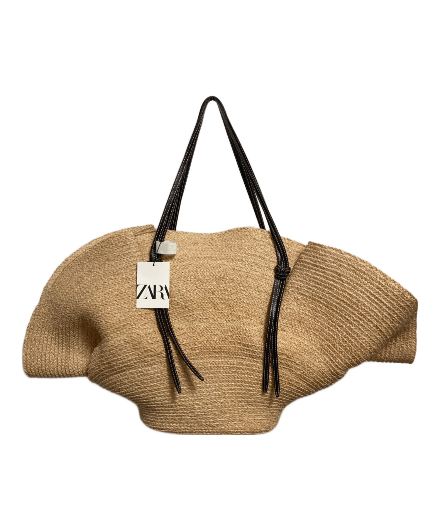 中古・古着通販】ZARA (ザラ) バッグ ベージュ 未使用品｜ブランド 