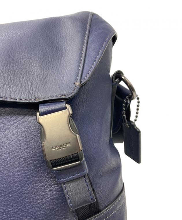 中古・古着通販】COACH (コーチ) メッセンジャーバッグ ネイビー