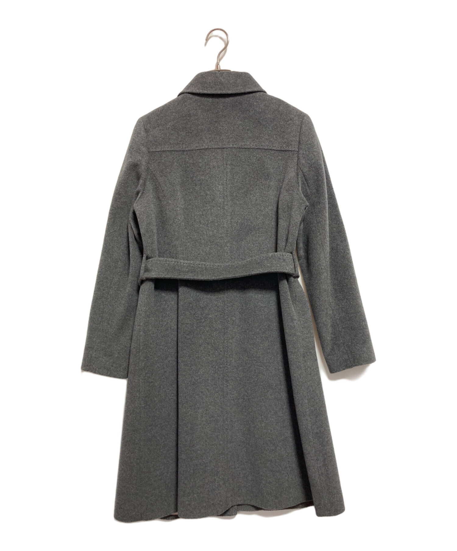 中古・古着通販】SCAPA (スキャパ) アンゴラ混ウールコート グレー