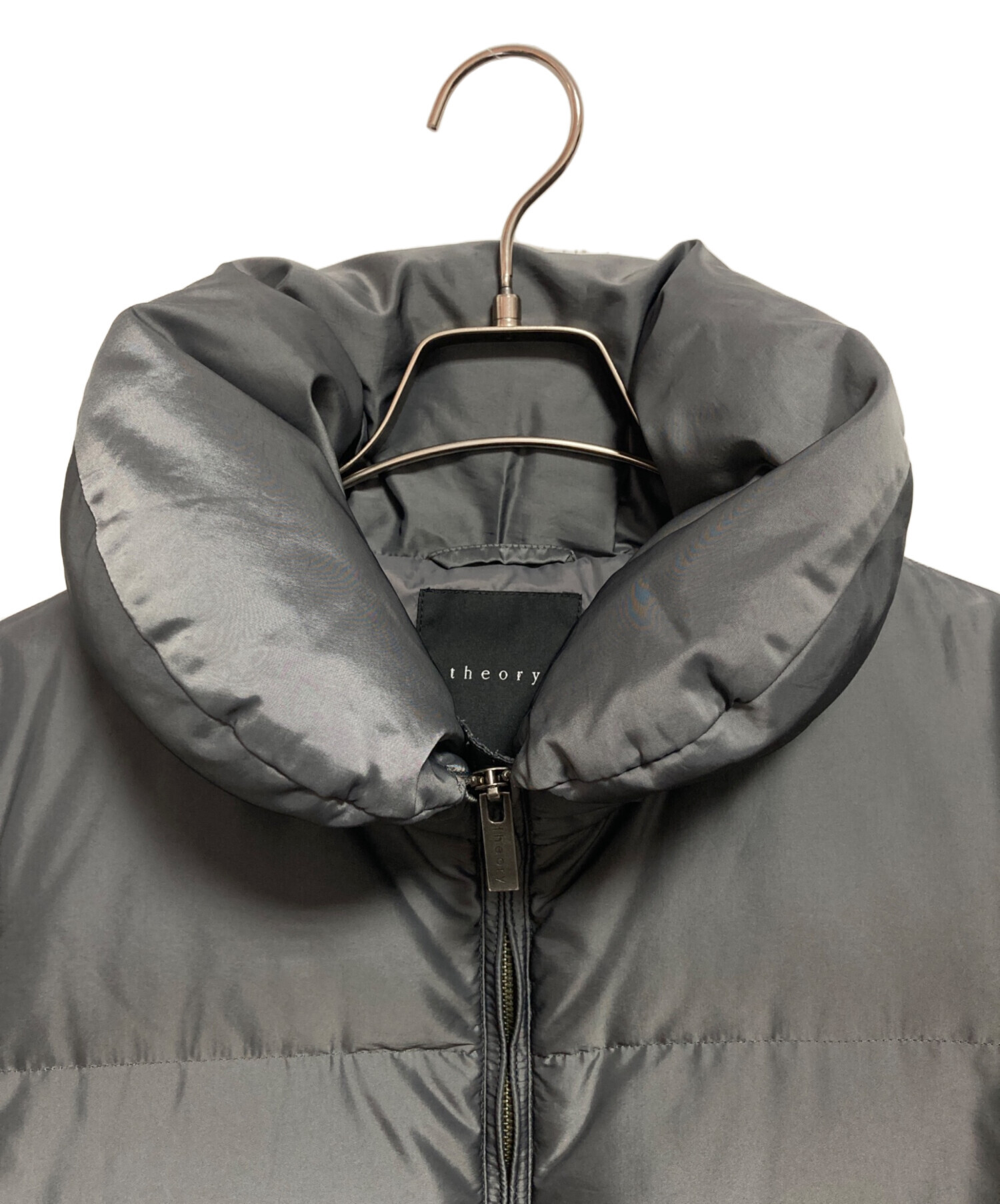 中古・古着通販】theory (セオリー) ダウンコート グレー サイズ:S