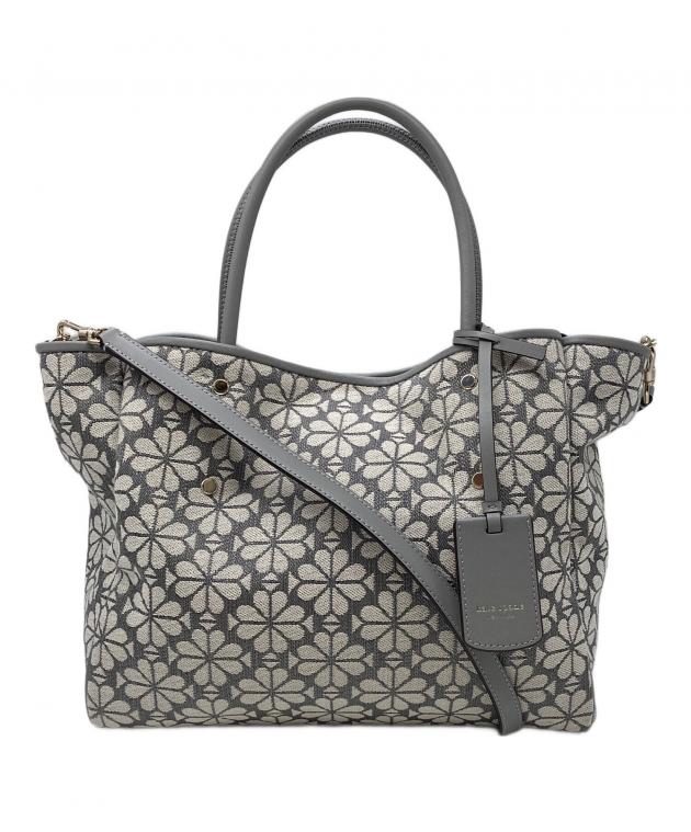 希少★kate spade ケイトスペード 2wayフラワーハンドバッグ★057 中古・古着通販】Kate Spade (ケイトスペード) フラワージャガード