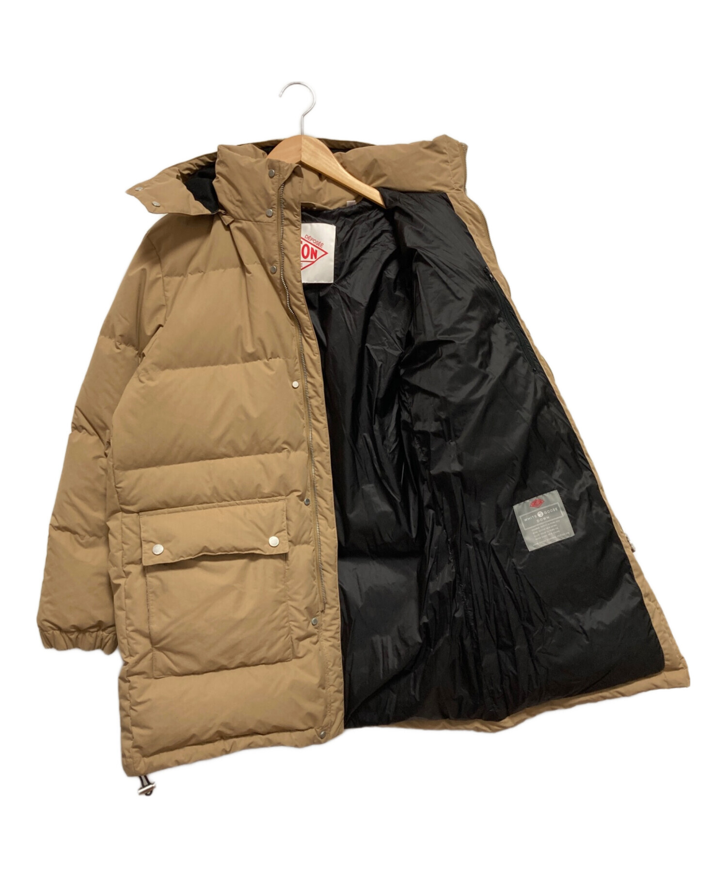 中古・古着通販】DANTON (ダントン) ホワイトグースフードダウン