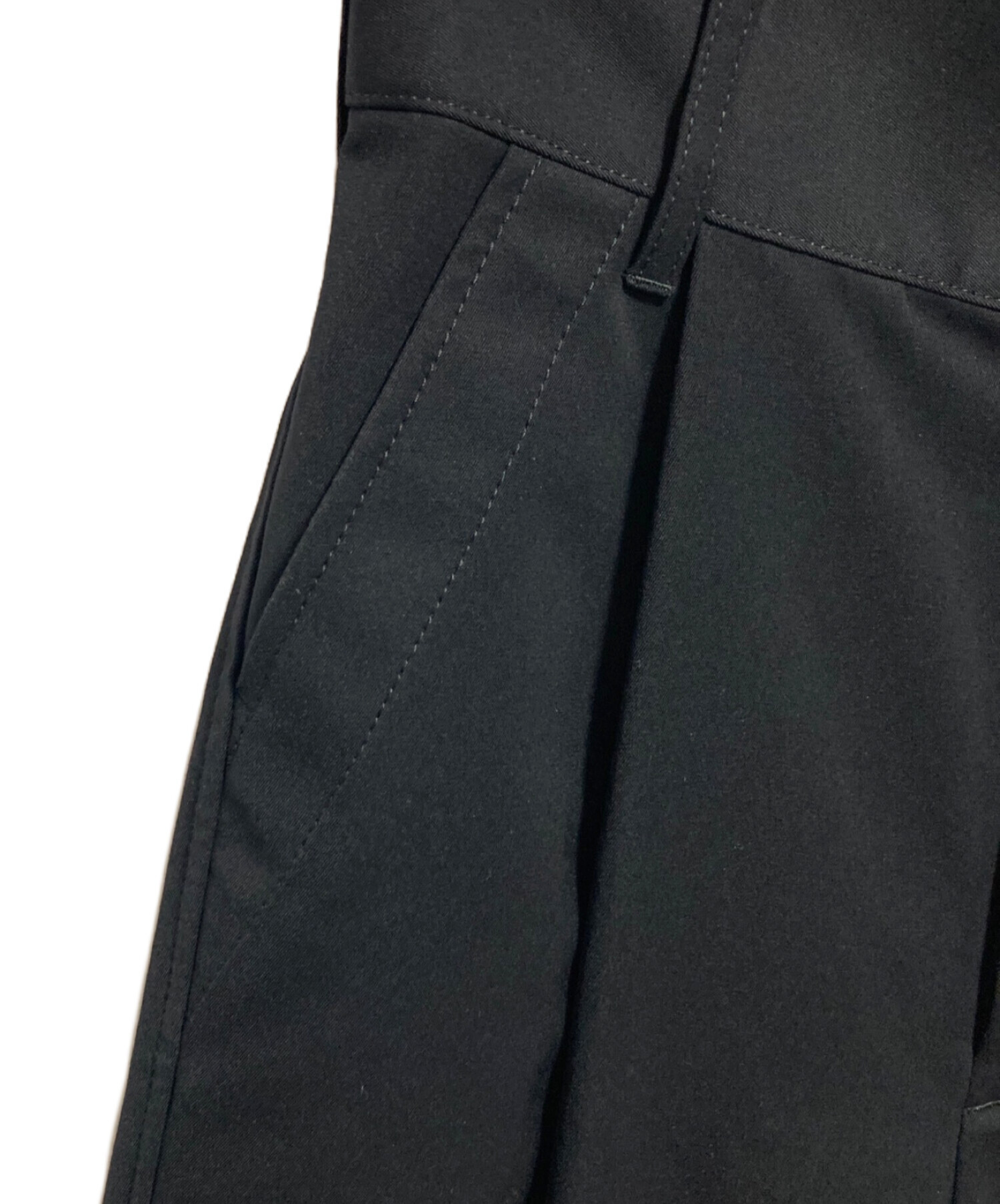 中古・古着通販】THE RERACS (ザ リラクス) ワイドパンツ ブラック