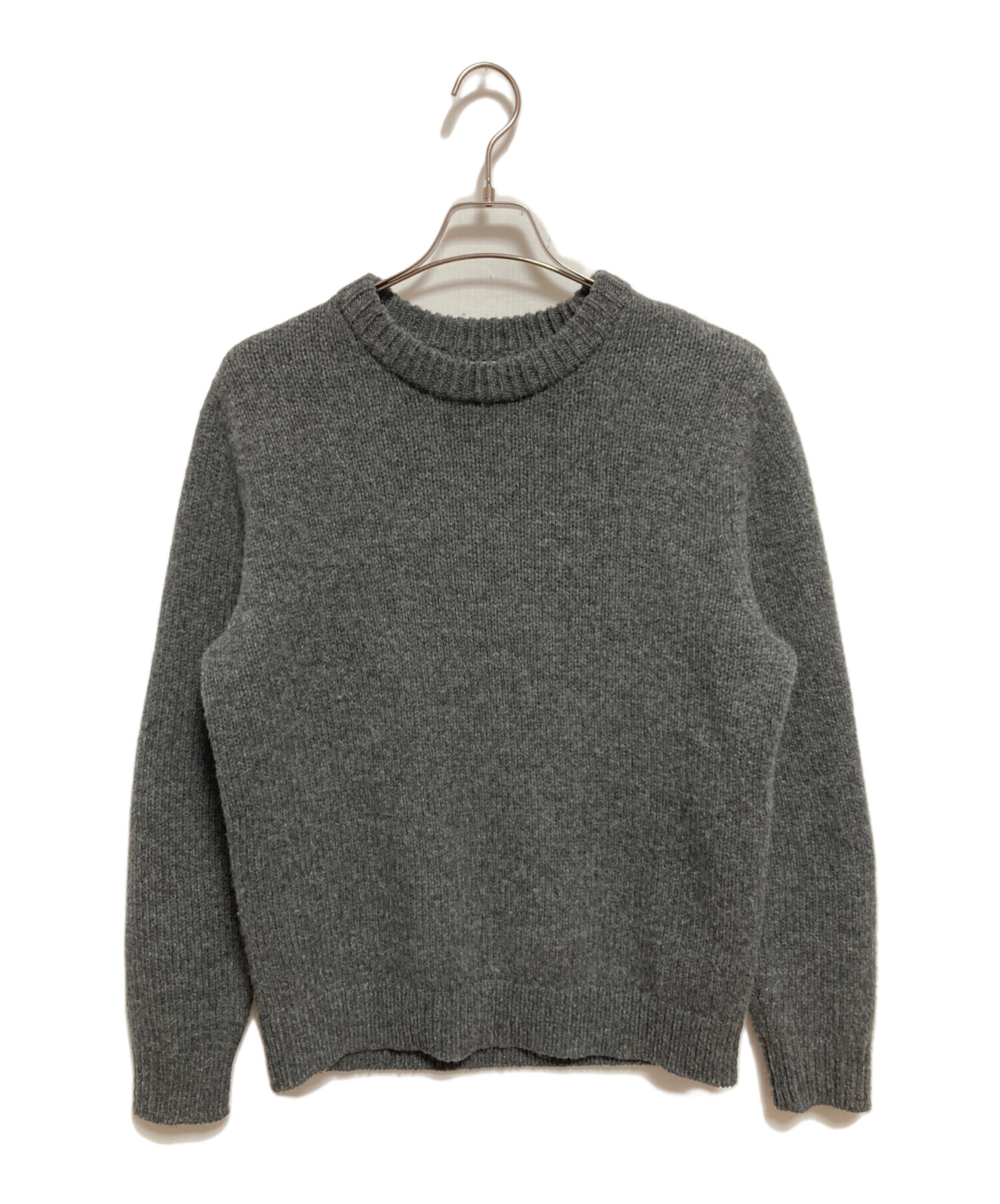 中古・古着通販】L.L.Bean (エルエルビーン) ウールニット グレー 