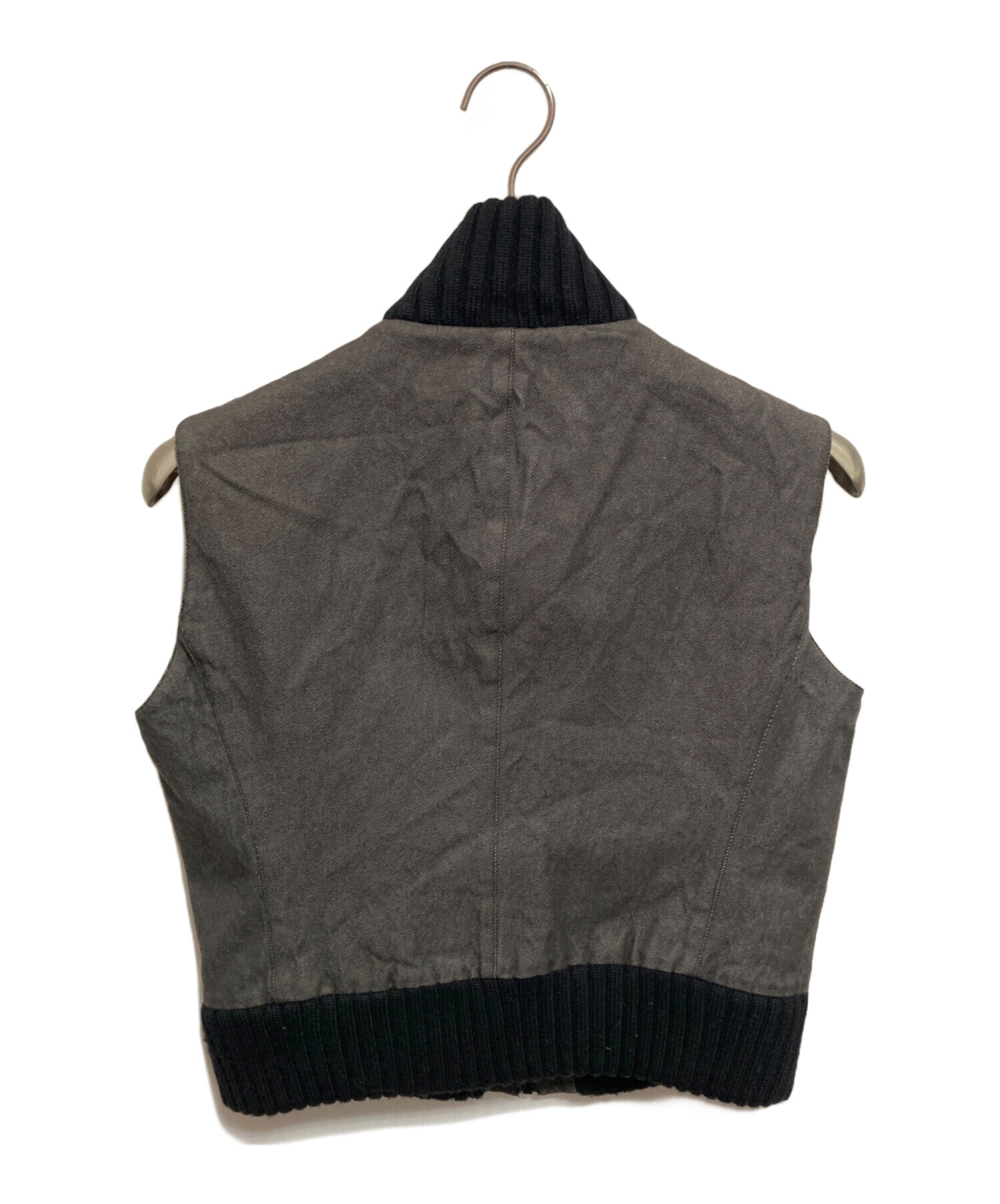 中古・古着通販】MIU MIU (ミュウミュウ) デニムジップベスト