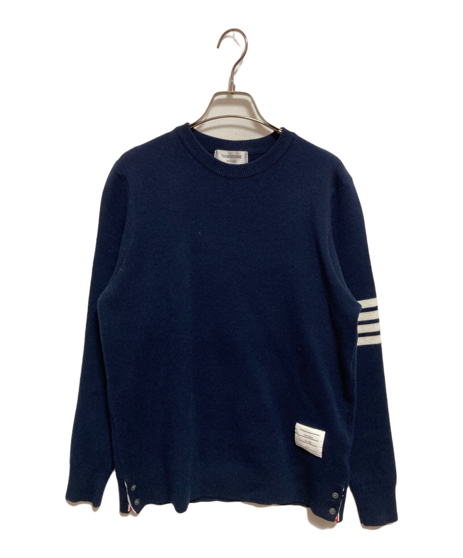 中古・古着通販】Thom Browne (トムブラウン) クルーネックニット 