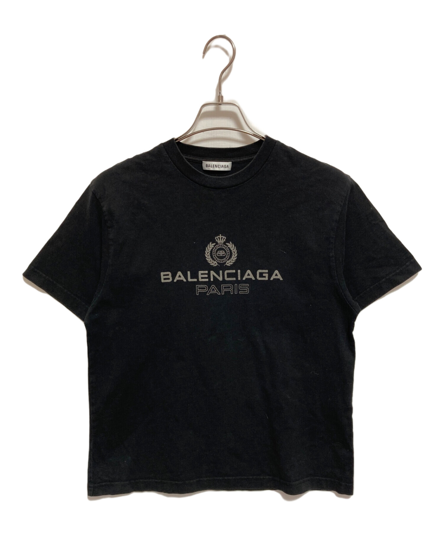 中古・古着通販】BALENCIAGA (バレンシアガ) ロゴプリントTシャツ