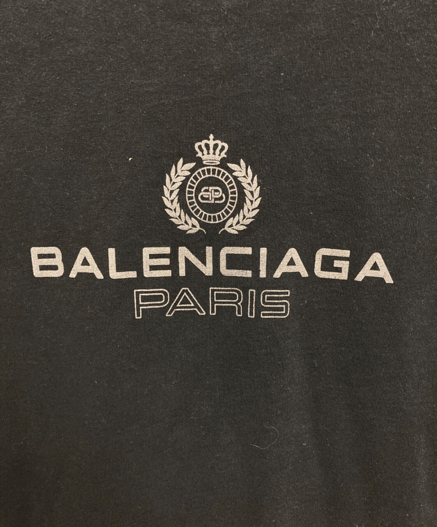 BALENCIAGA バレンシアガ ノースリーブ XS 黒 【古着】【中古】【送料無料】 中古・古着通販】BALENCIAGA (バレンシアガ) ネイビーカバスXS グレー