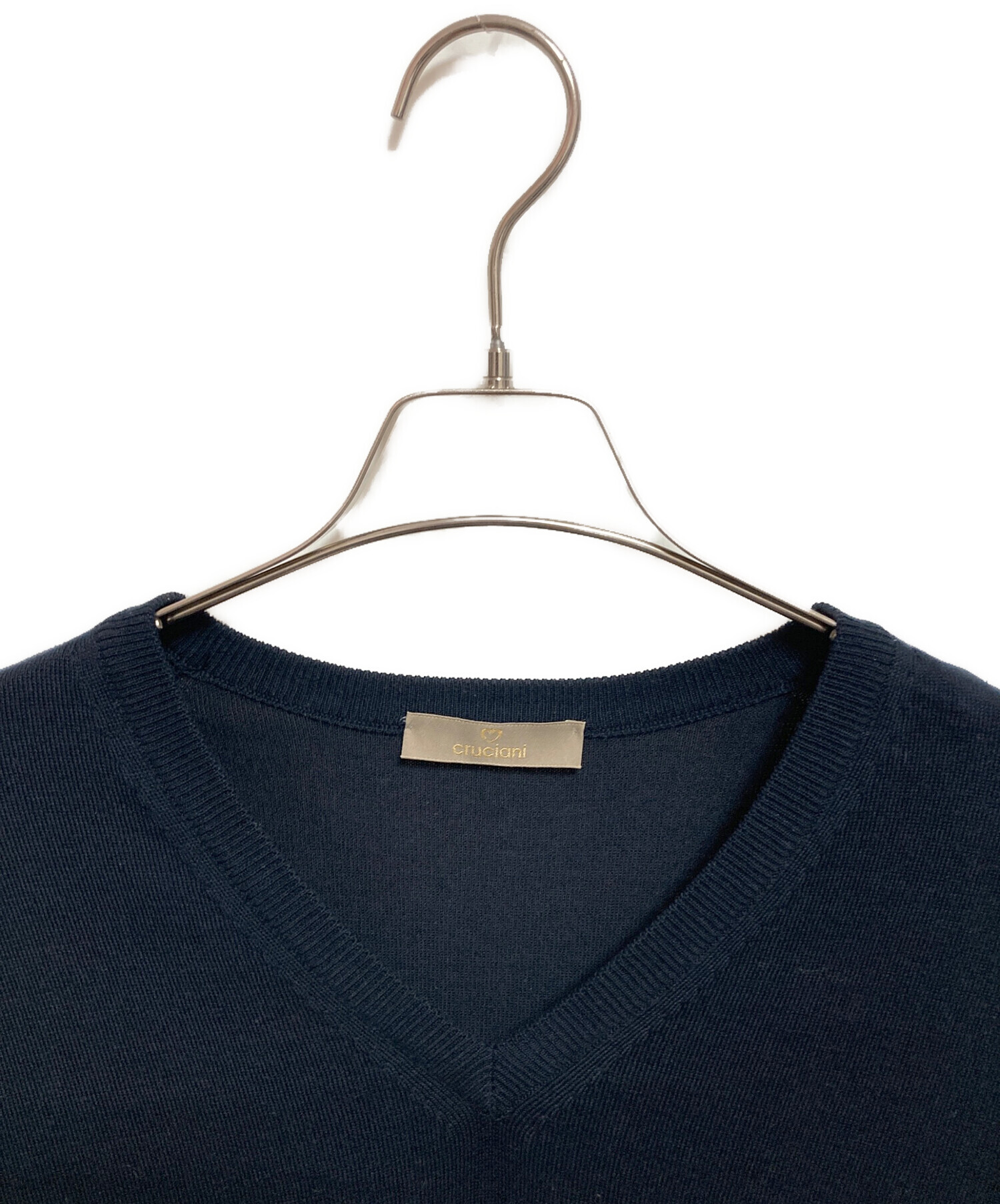 raven様専用 cruciani ダークネイビー セーター 中古・古着通販