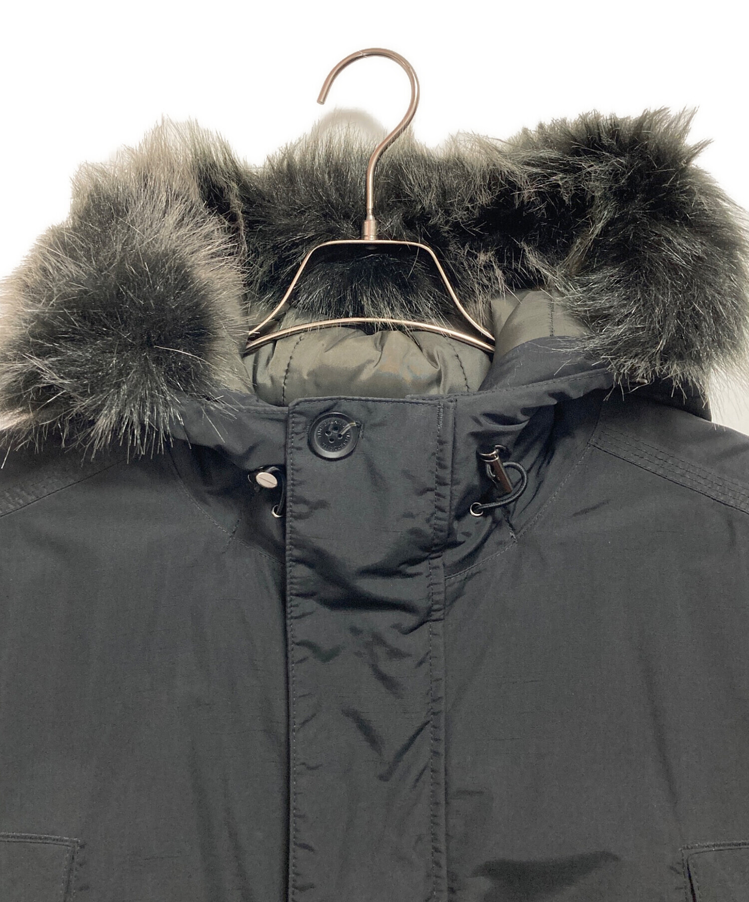 中古・古着通販】Timberland (ティンバーランド) ファー付中綿コート 