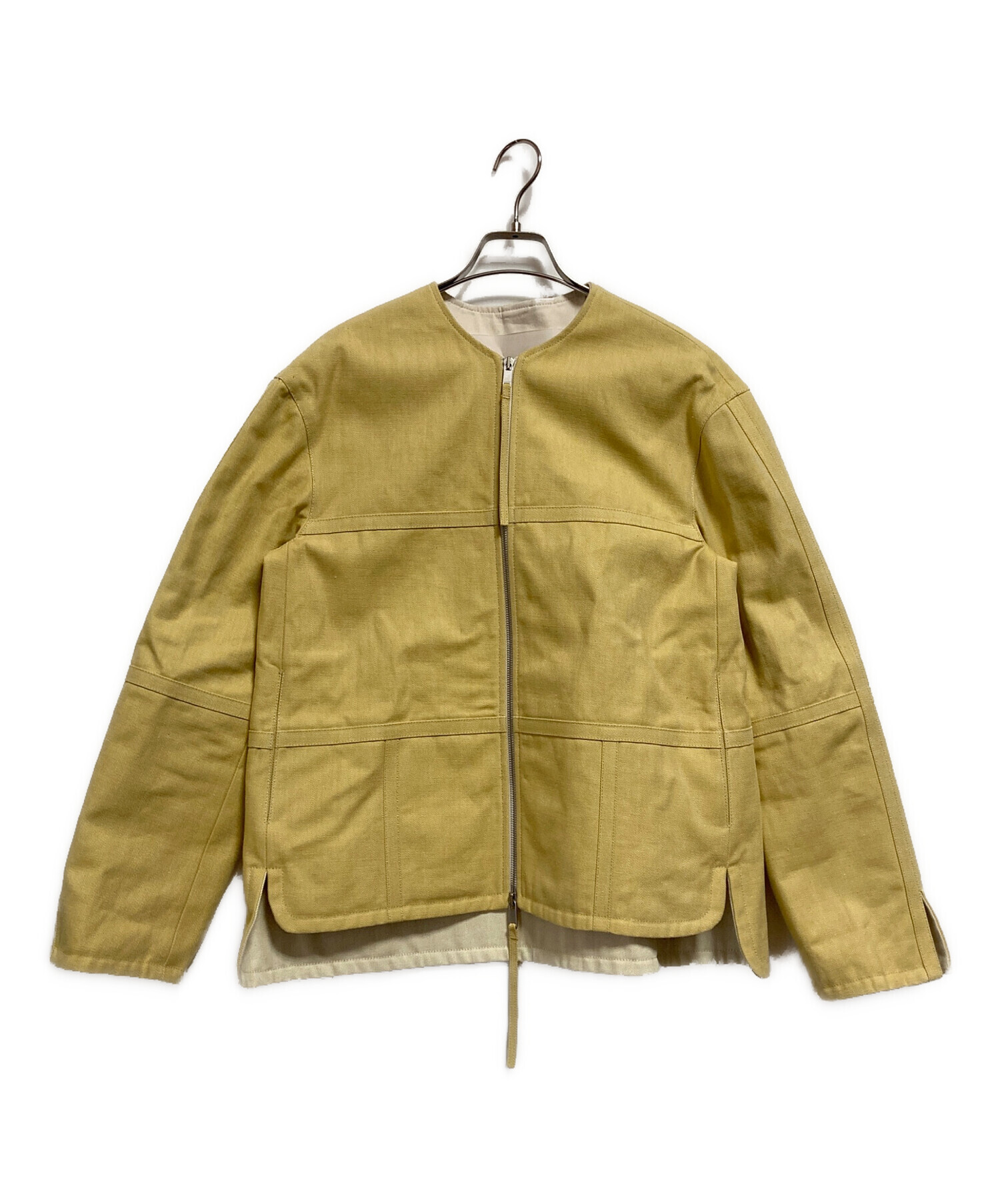 中古・古着通販】JIL SANDER (ジルサンダー) ノーカラーデニム 