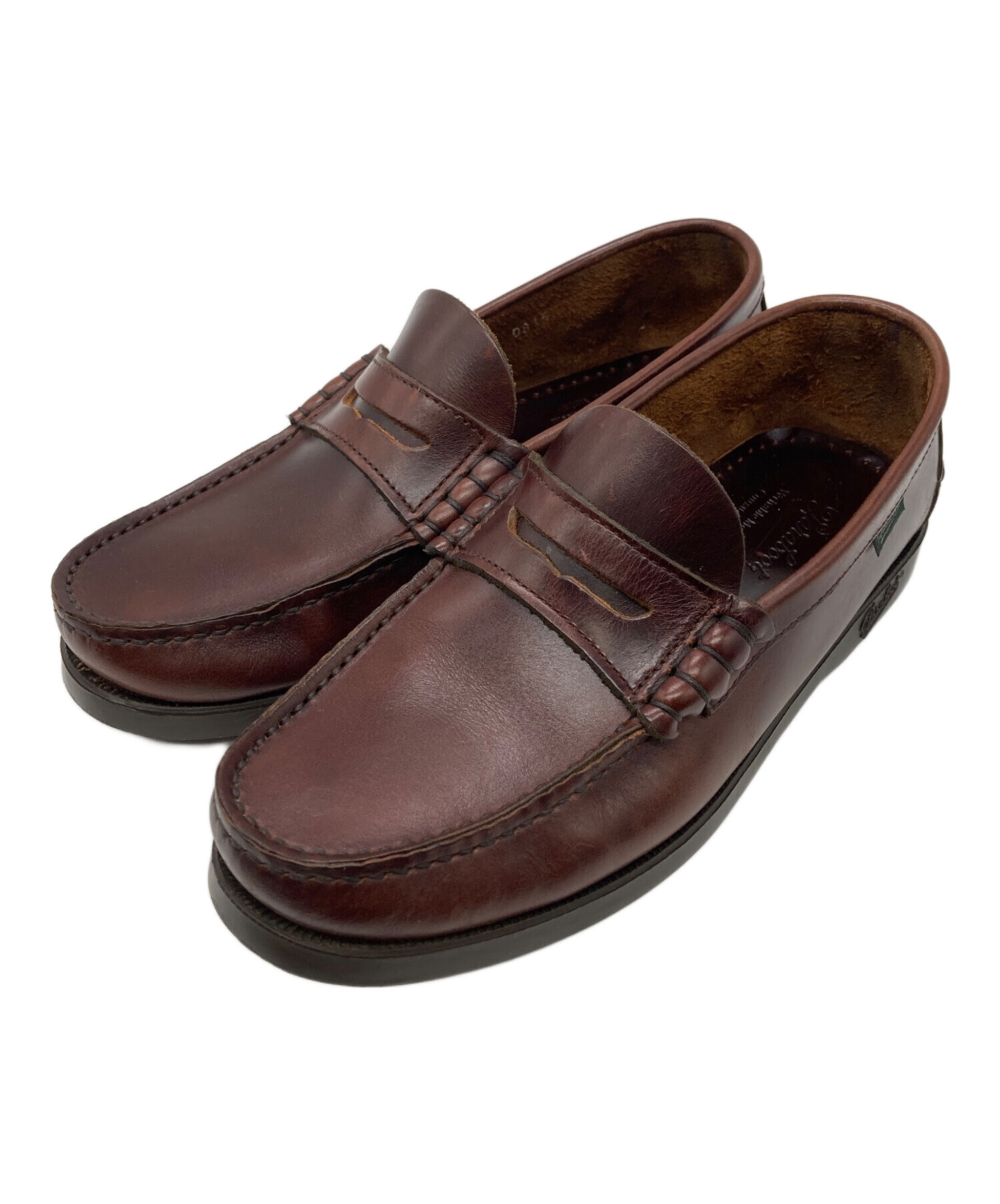 Paraboot coraux ペニーローファー　ブラウン 中古・古着通販】PARABOOT (パラブーツ) CORAUX ペニーローファー