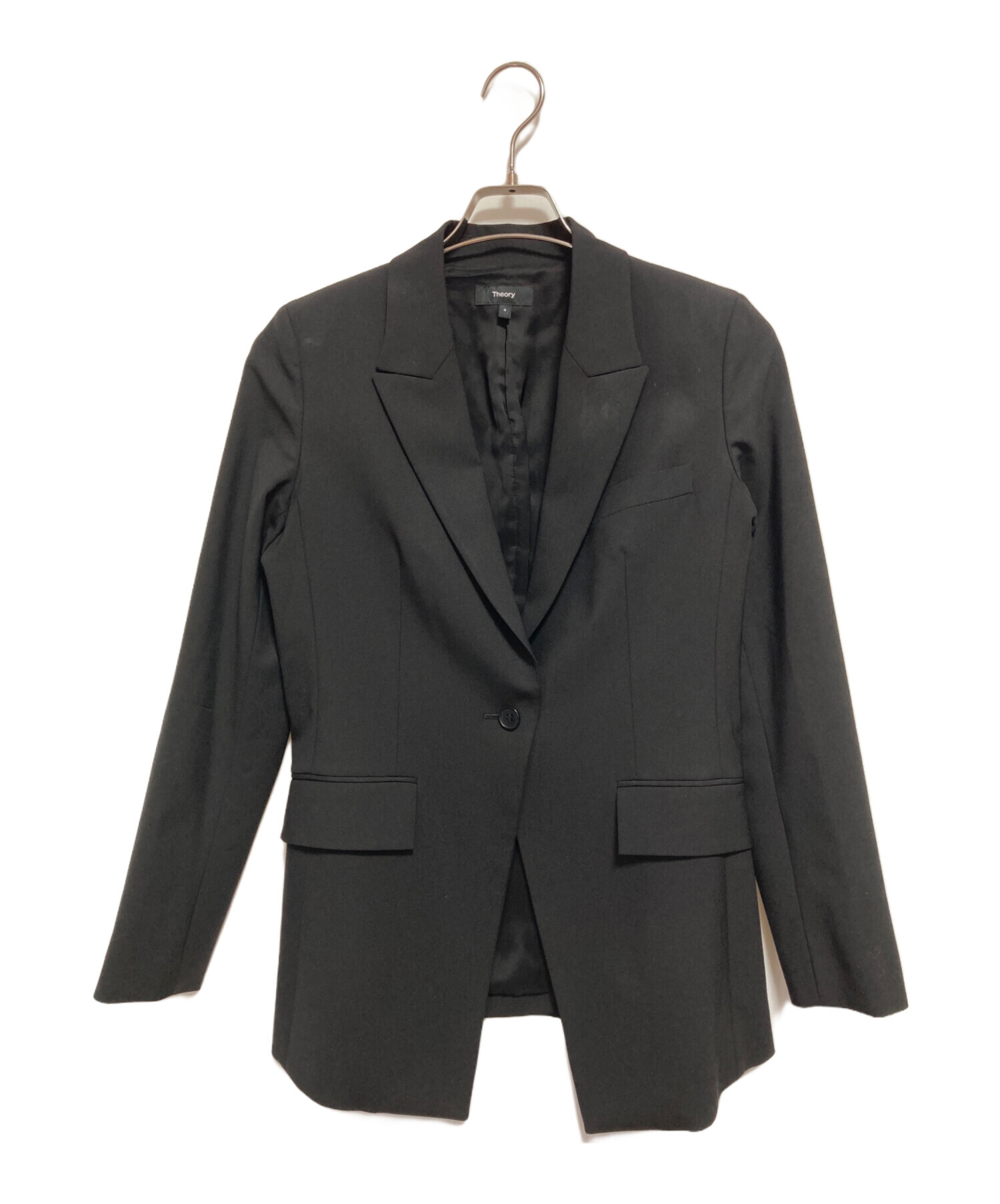 ジャケット・アウター THEORY Traceable Wool Etiennette Blazer2 中古・古着通販】theory (セオリー) Traceable Wool Etiennette Blazer