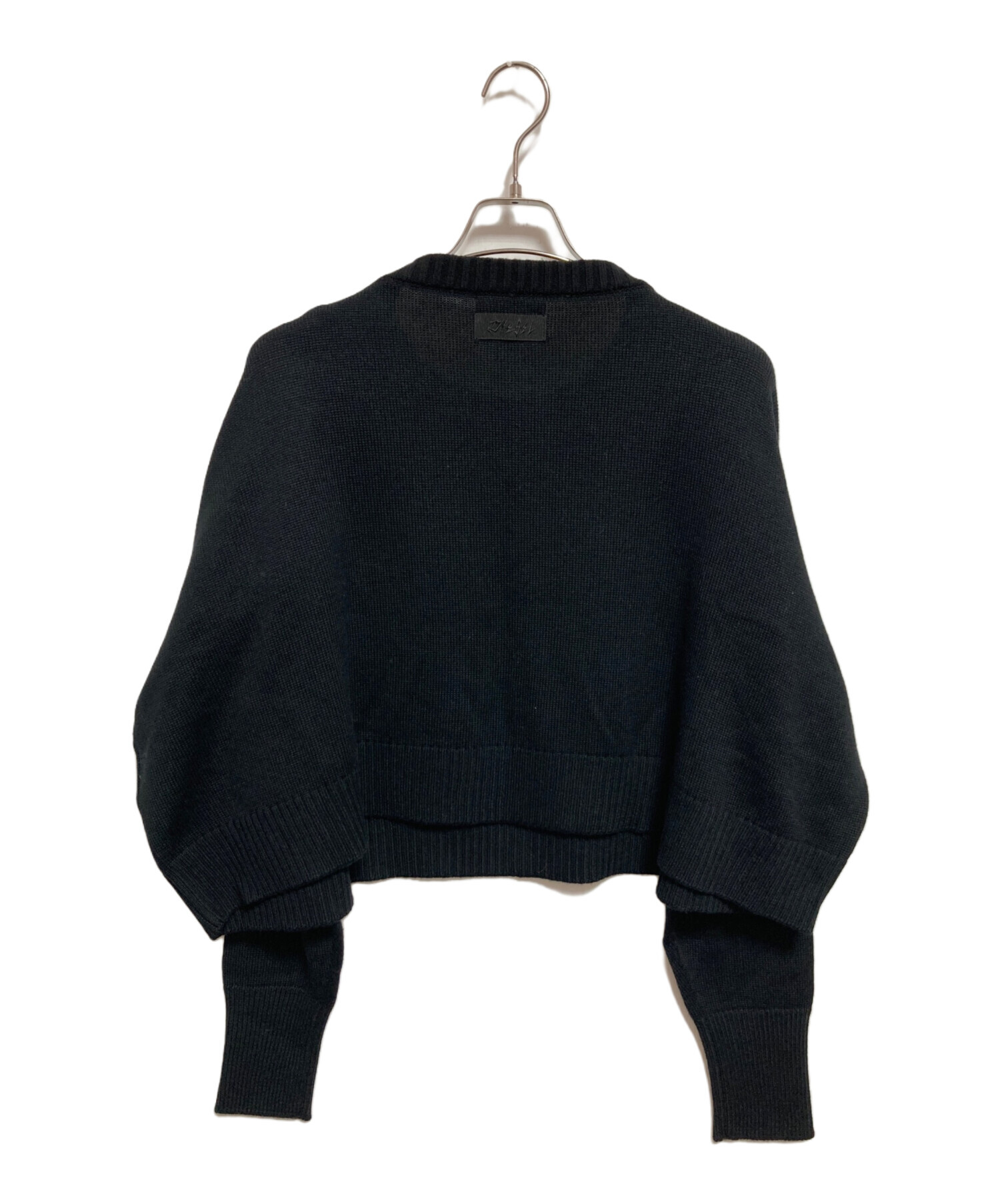 中古・古着通販】DIESEL (ディーゼル) 総柄ニット ブラック サイズ:L 