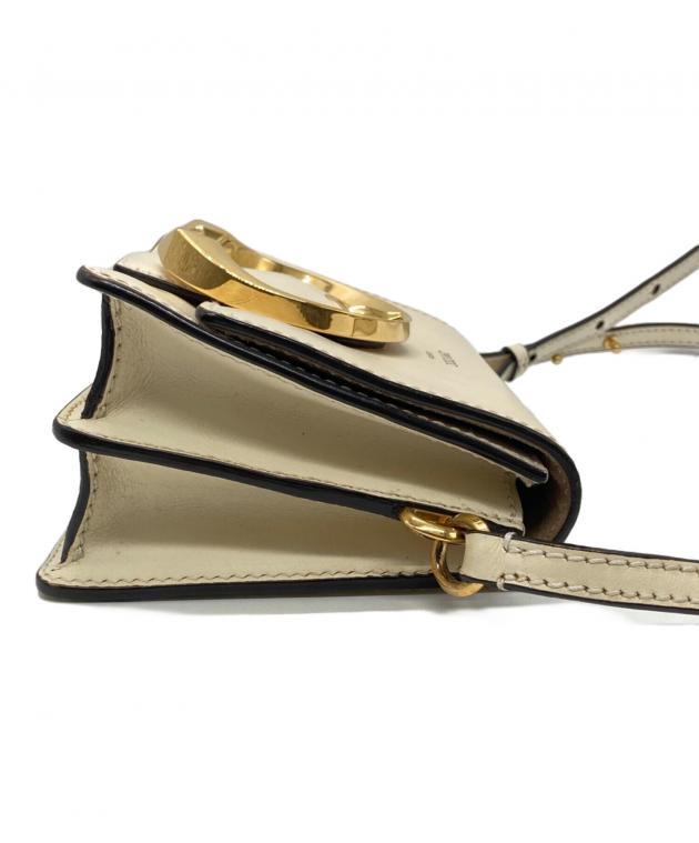 中古・古着通販】JIMMY CHOO (ジミーチュウ) マデリンショルダーバッグ