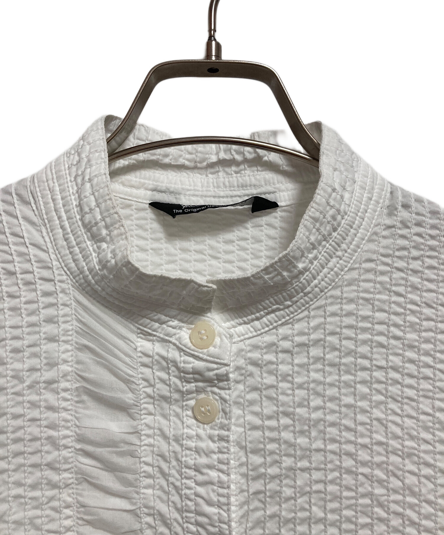 中古・古着通販】YACCO MARICARD (ヤッコマリカルド) ピンタックシャツ