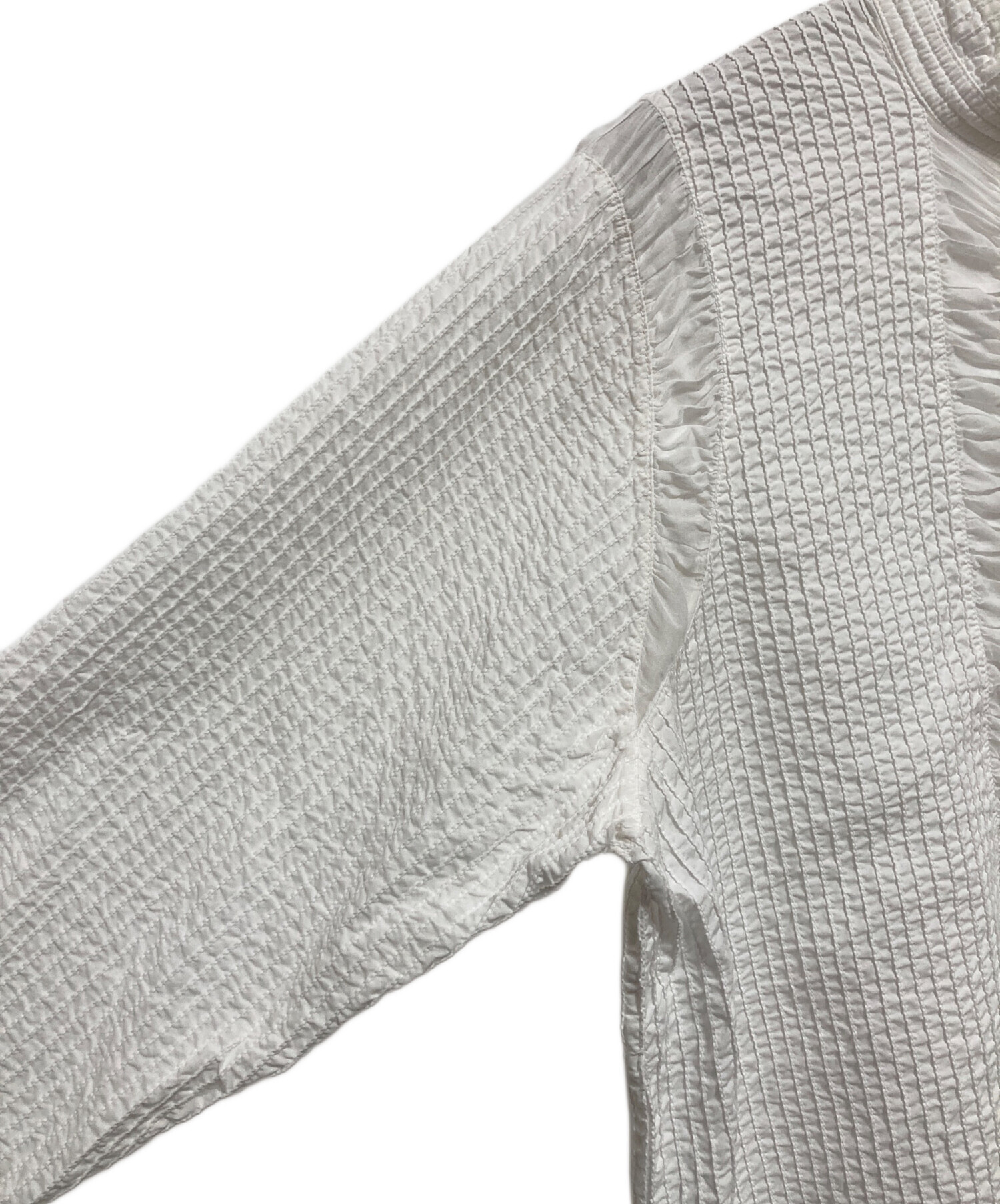 中古・古着通販】YACCO MARICARD (ヤッコマリカルド) ピンタックシャツ