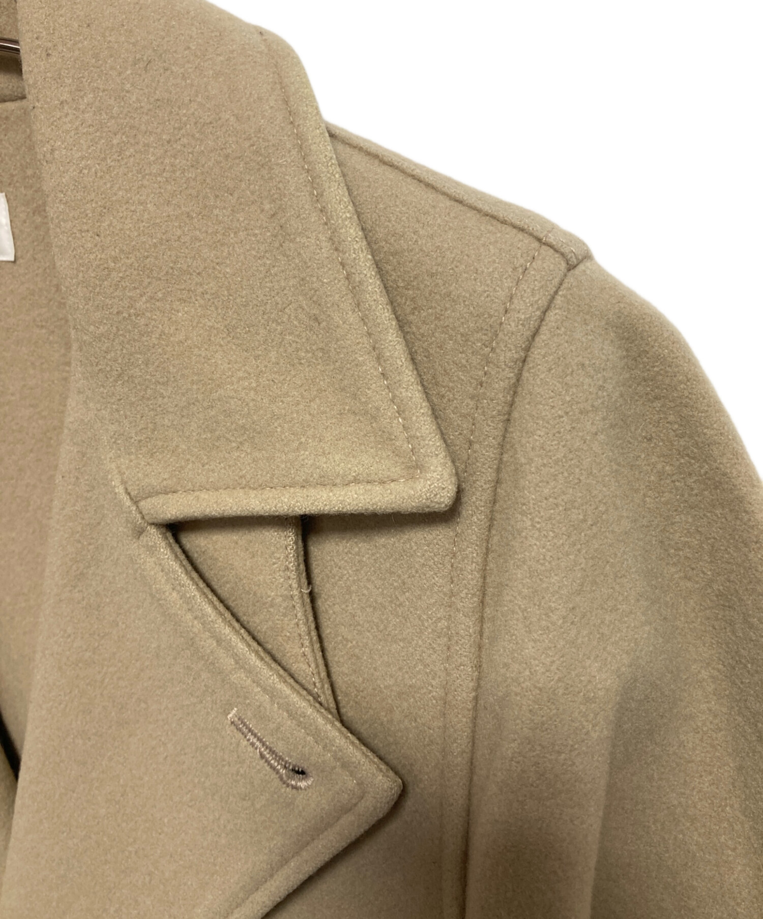 中古・古着通販】HYKE (ハイク) ウールコート ベージュ サイズ:1