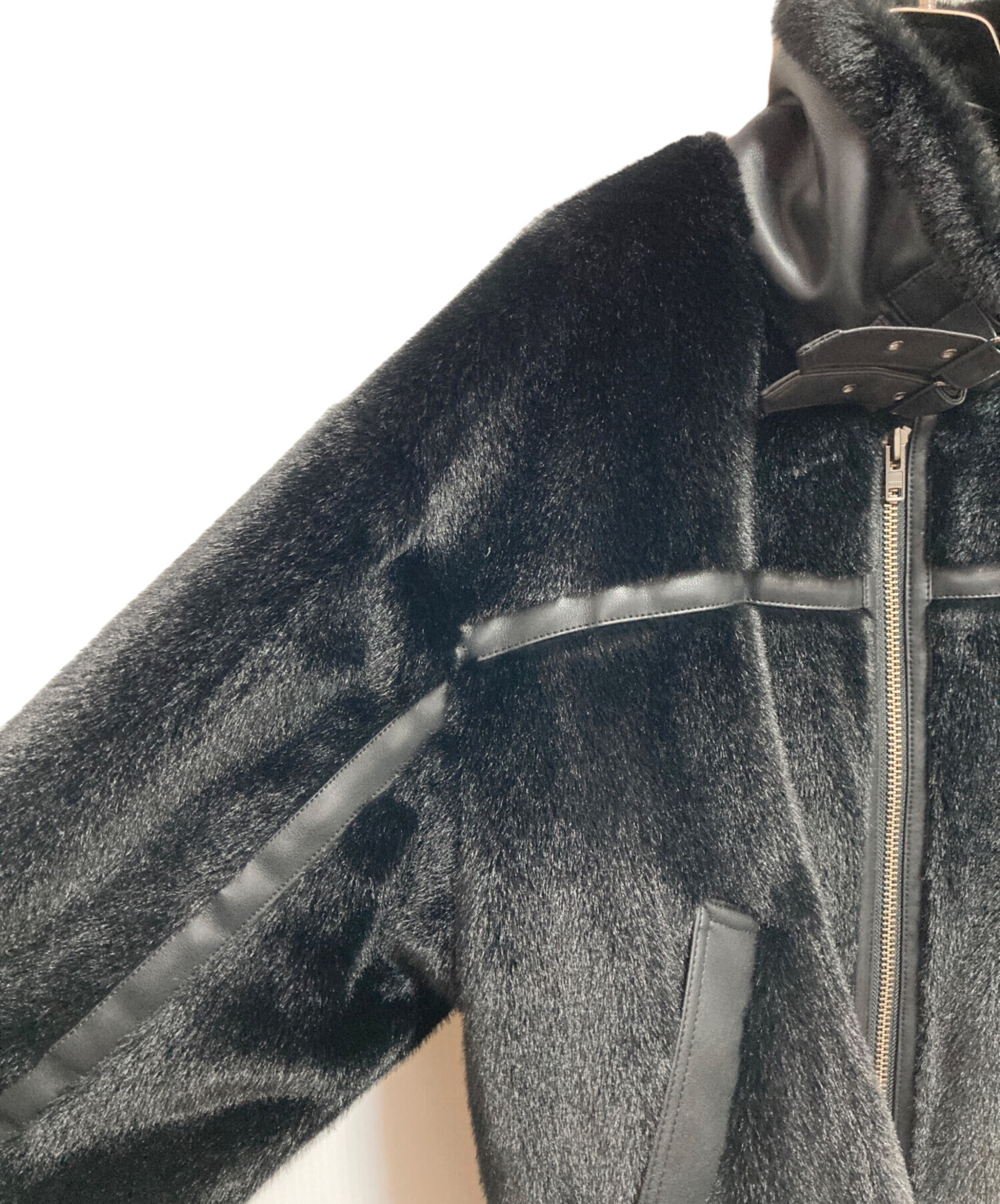 中古・古着通販】X-girl (エックスガール) B3フェイクファージャケット