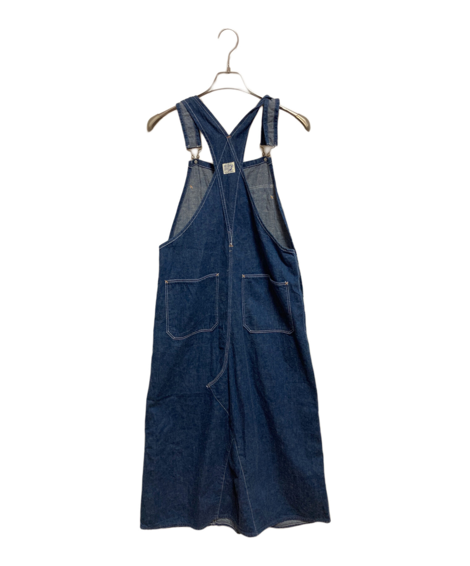 中古・古着通販】orSlow (オアスロウ) デニムサロペット インディゴ 