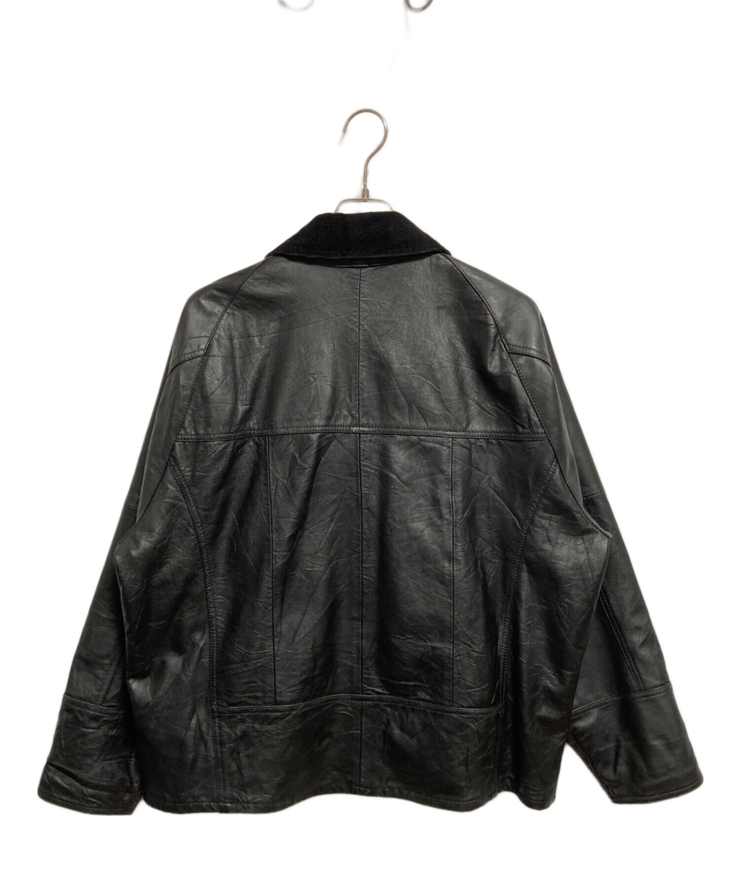 中古・古着通販】yoused (ユーズド) オールレザードライバーズ 