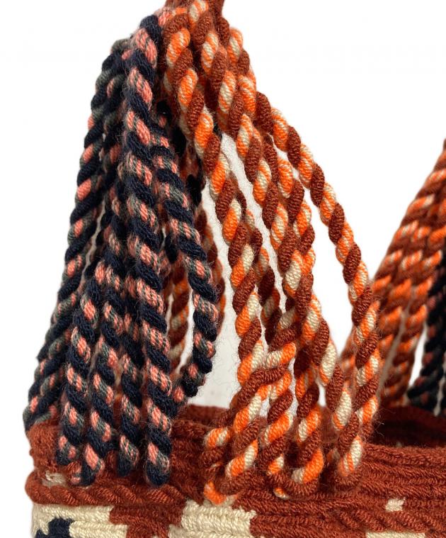 中古・古着通販】MARNI (マルニ) ニットバッグ スモール オレンジ