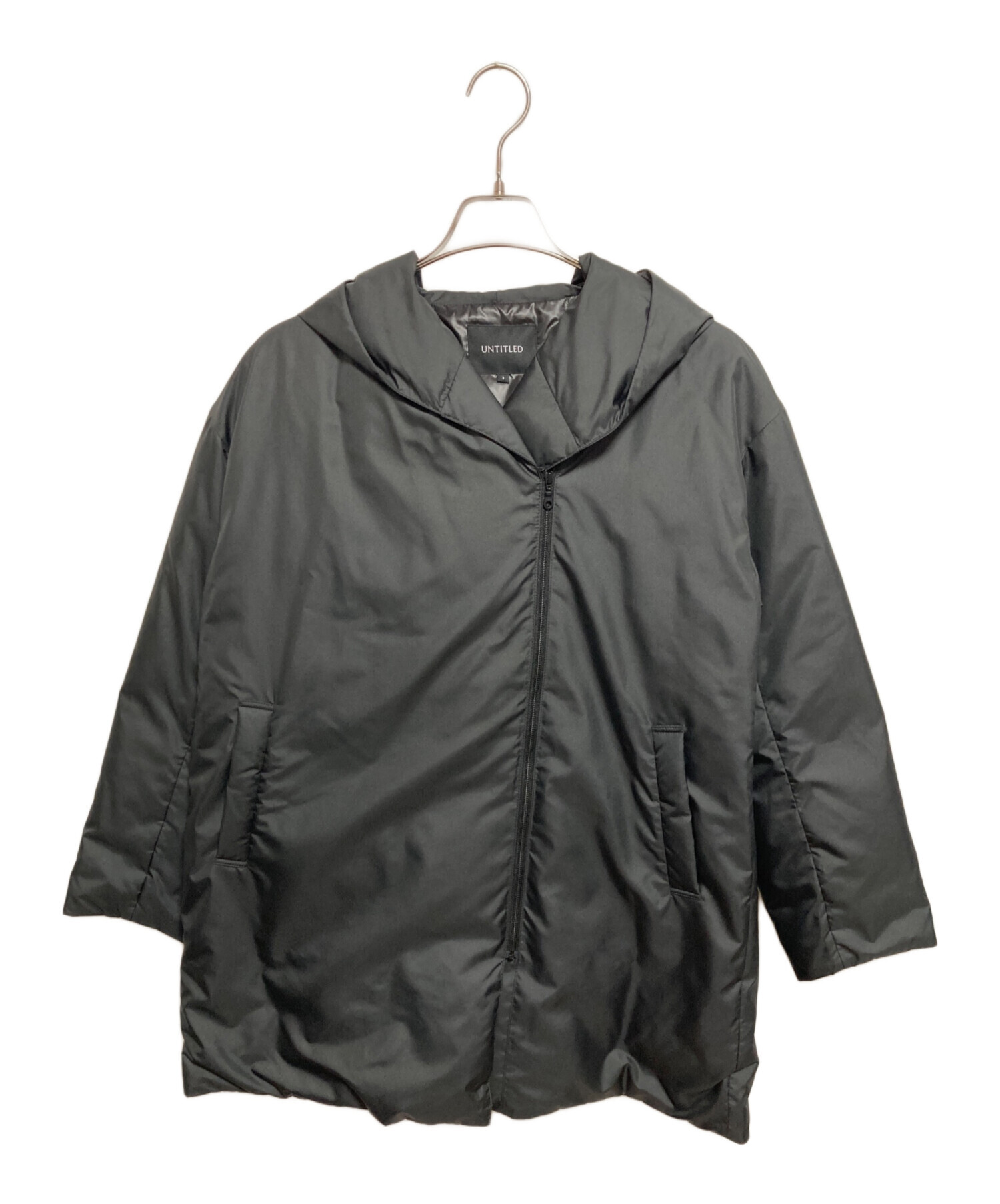 中古・古着通販】UNTITLED (アンタイトル) 洗えるタフタミドル丈ダウン