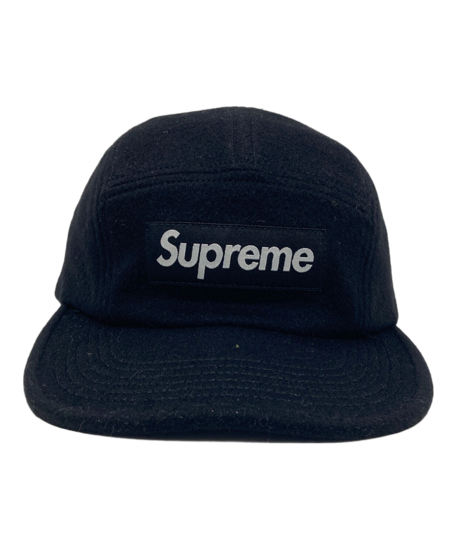 中古・古着通販】SUPREME (シュプリーム) Wool Camp Cap ブラック