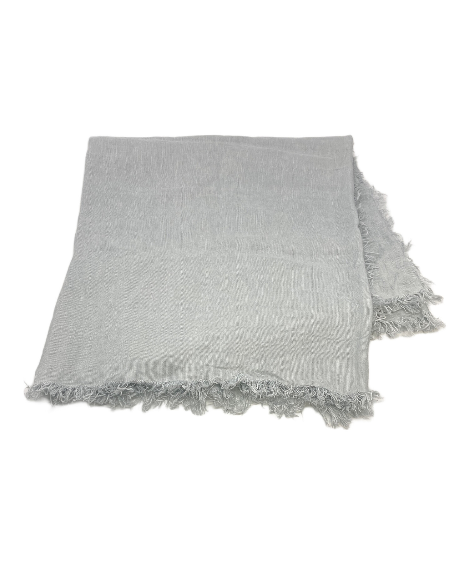 中古・古着通販】ASAUCE MELER (アソースメレ) 大判ストール ブルー