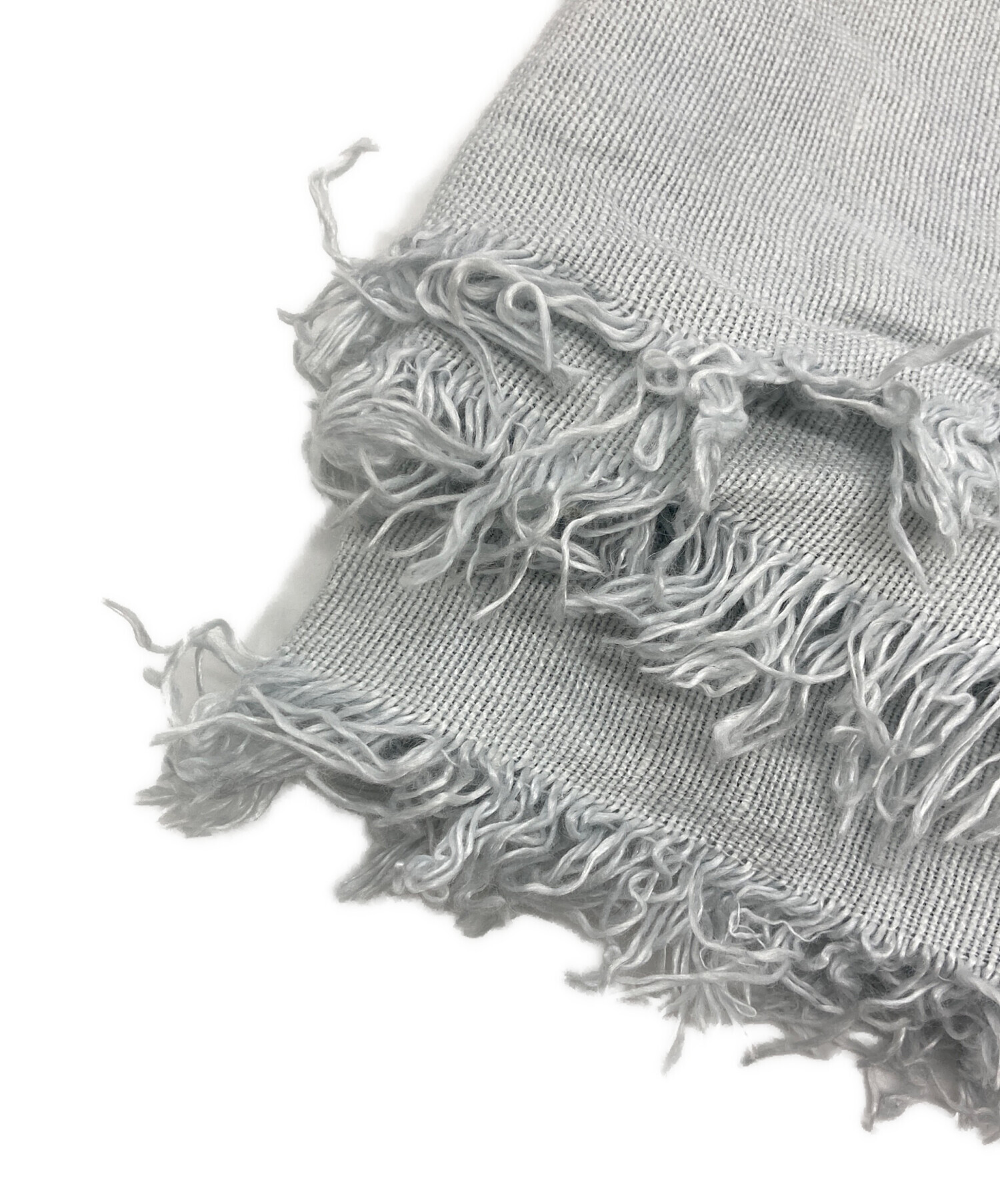 中古・古着通販】ASAUCE MELER (アソースメレ) 大判ストール ブルー