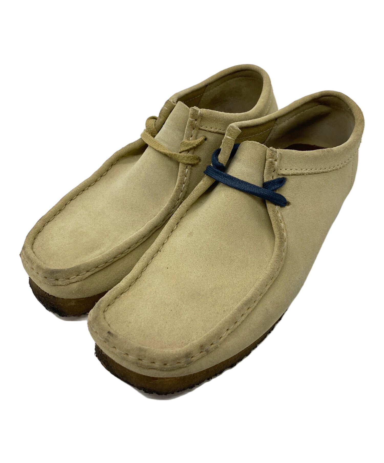 中古・古着通販】CLARKS (クラークス) ワラビーブーツ ベージュ サイズ