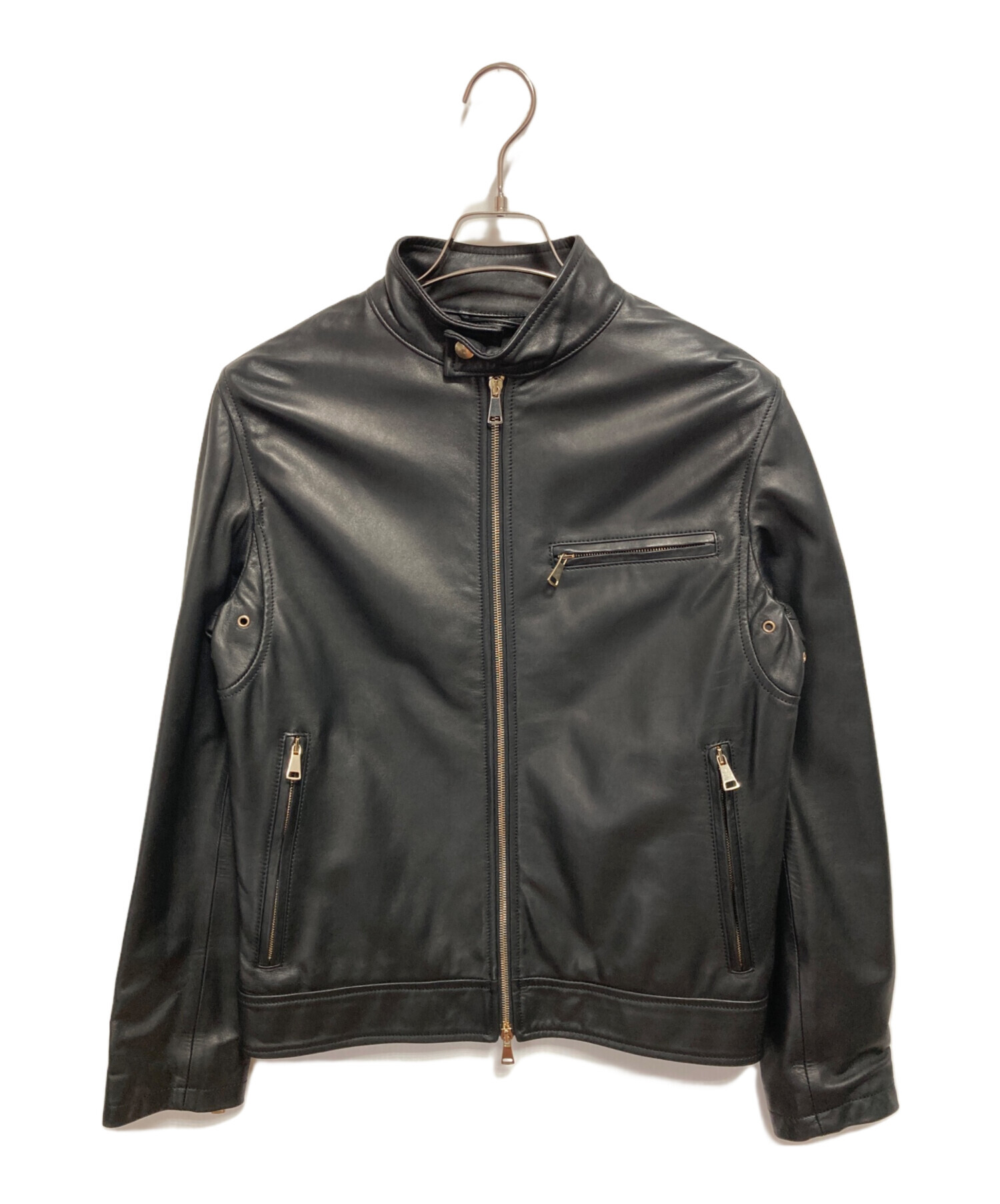 中古・古着通販】SILENCE (サイレンス) ゴートレザージャケット