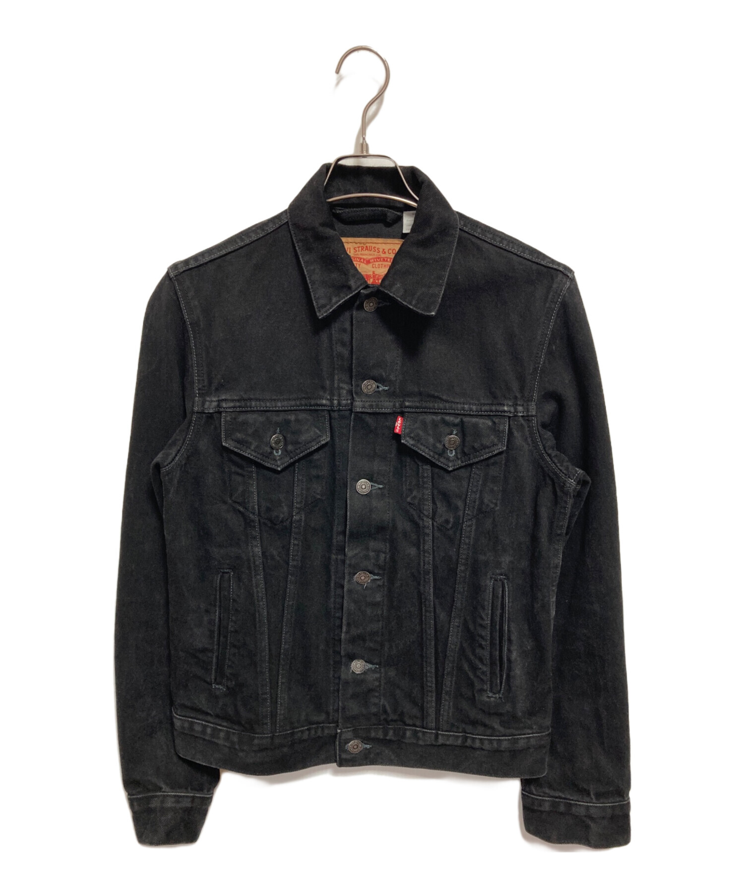 R*S様 Levi's 黒染め　デニム　ジャケット 中古・古着通販】LEVI'S (リーバイス) 後染めデニムトラッカー